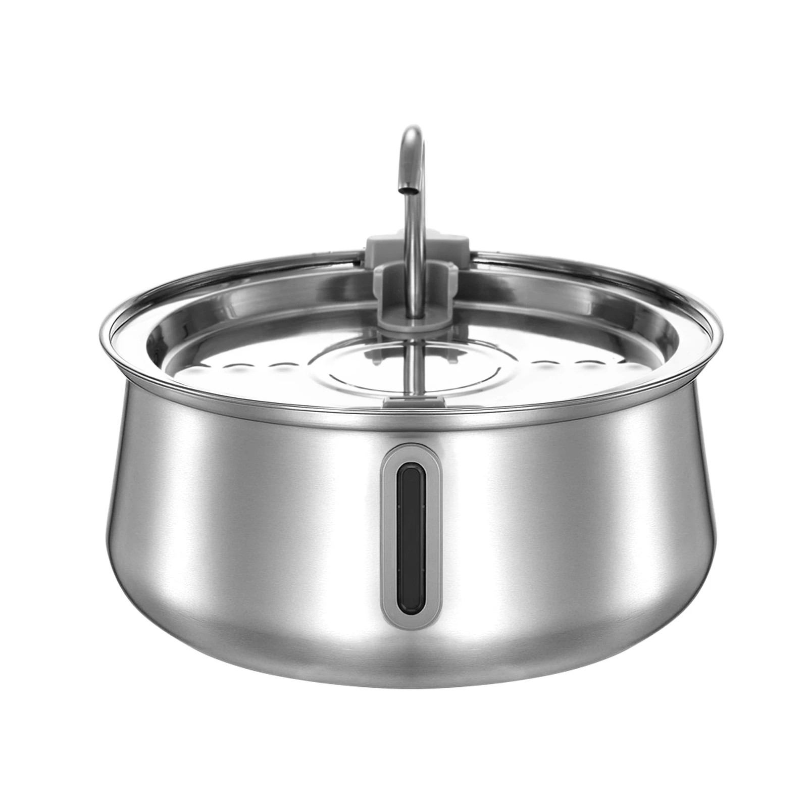 1 Pet Scene Automatic Cat Water Fountain Stainless Steel Electric LED, 1 of 7