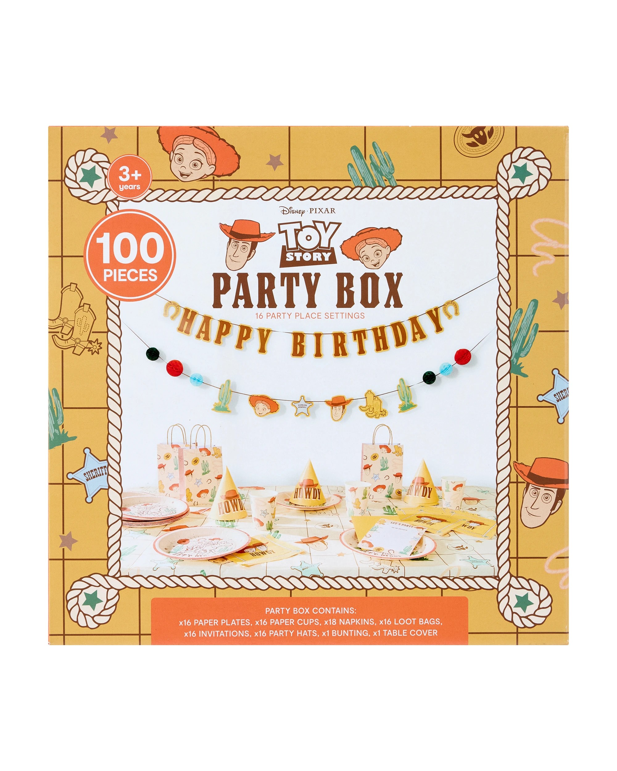 1 100 Piece Disney Pixar Toy Story Party Box, 1 of 8