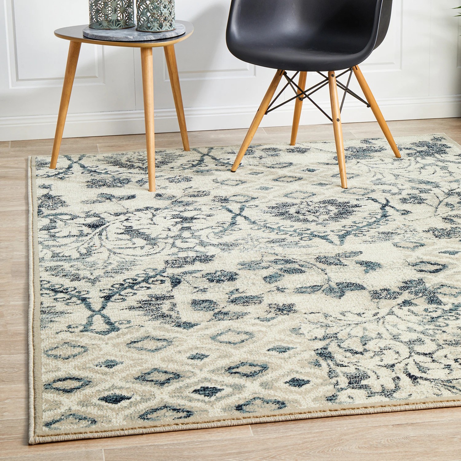 1 Common Ground Rugs Windsor 432 230x160cm - Medium Power Loomed Pet Friendly Floor Rug - Beige, 1 of 9