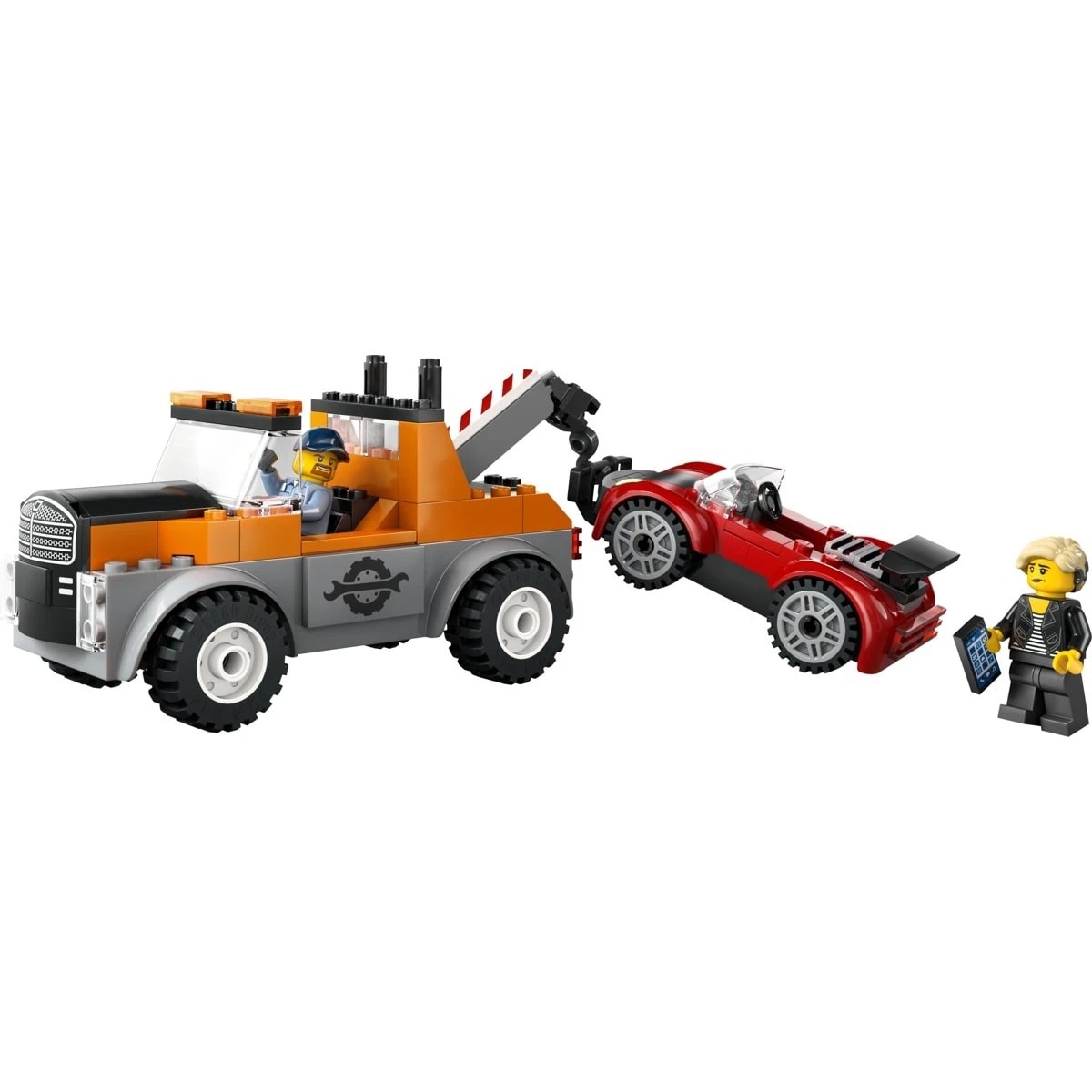 3 LEGO City Great Vehicles Tow Truck and Sports Car Repair 60435, 3 of 10