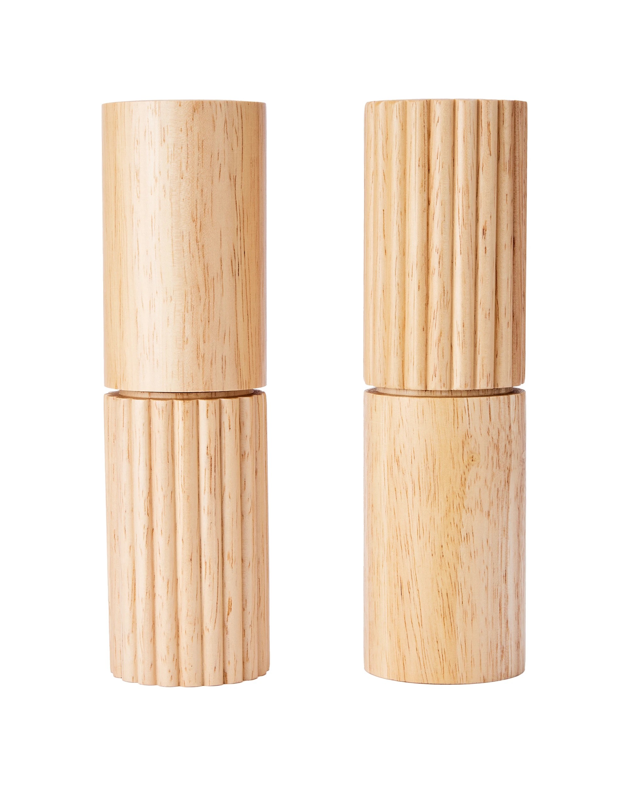 1 2 Pack Blonde Salt and Pepper Grinders, 1 of 7