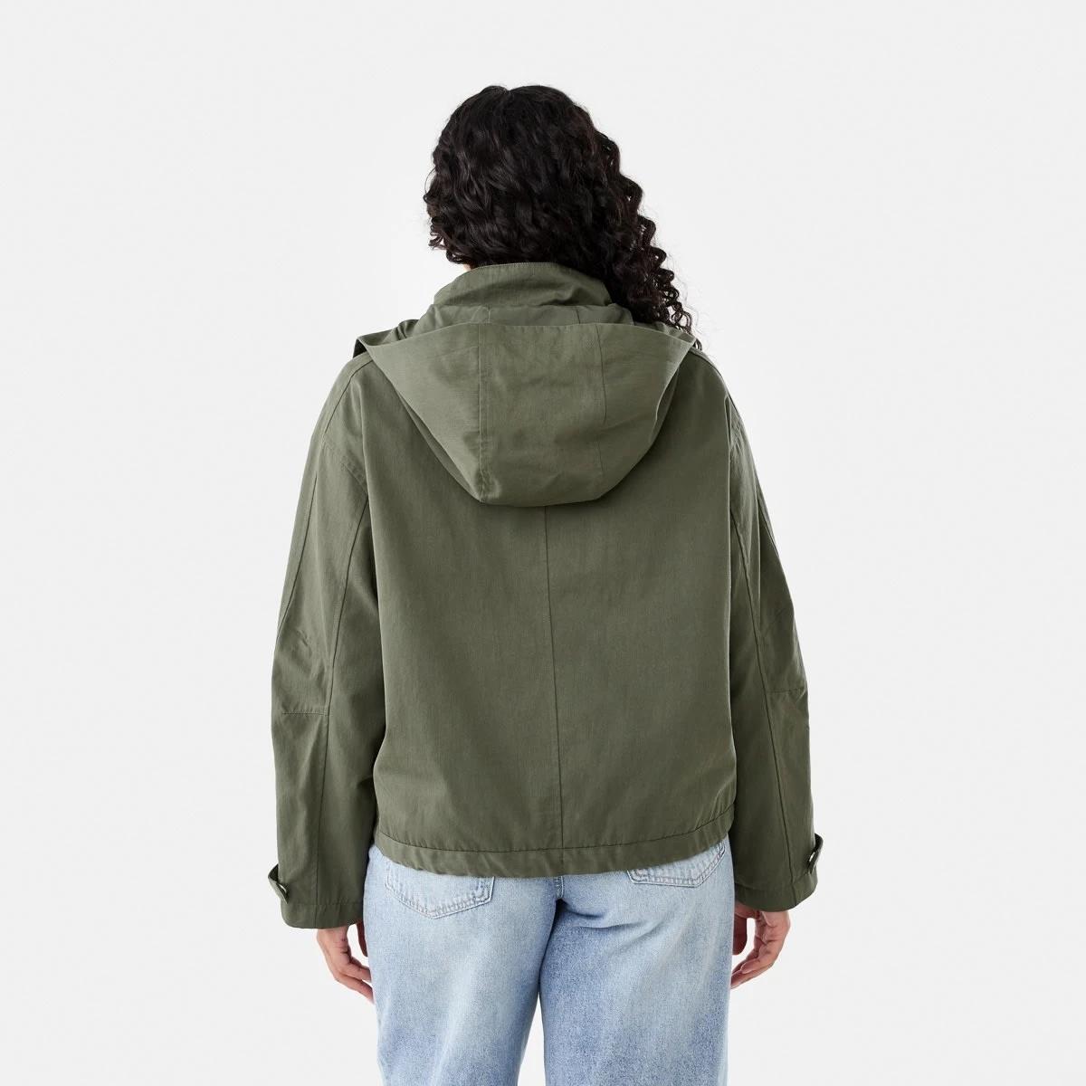 4 Utility Hooded Jacket Grn Olive, 4 of 7