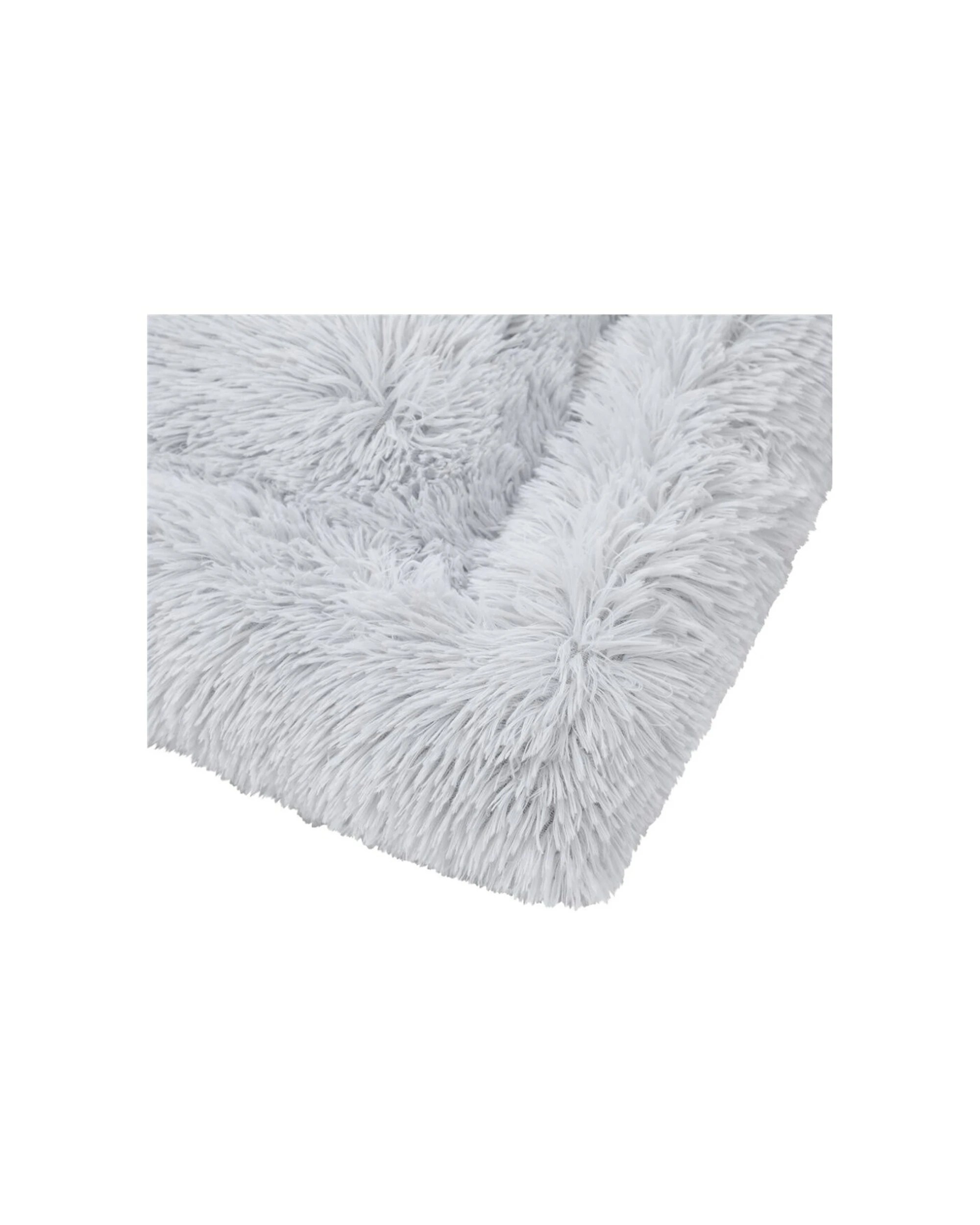 5 Paws And Claws Pet Mat Super Plush Washable Non Slip Large 90x60x4cm - Grey, 5 of 7