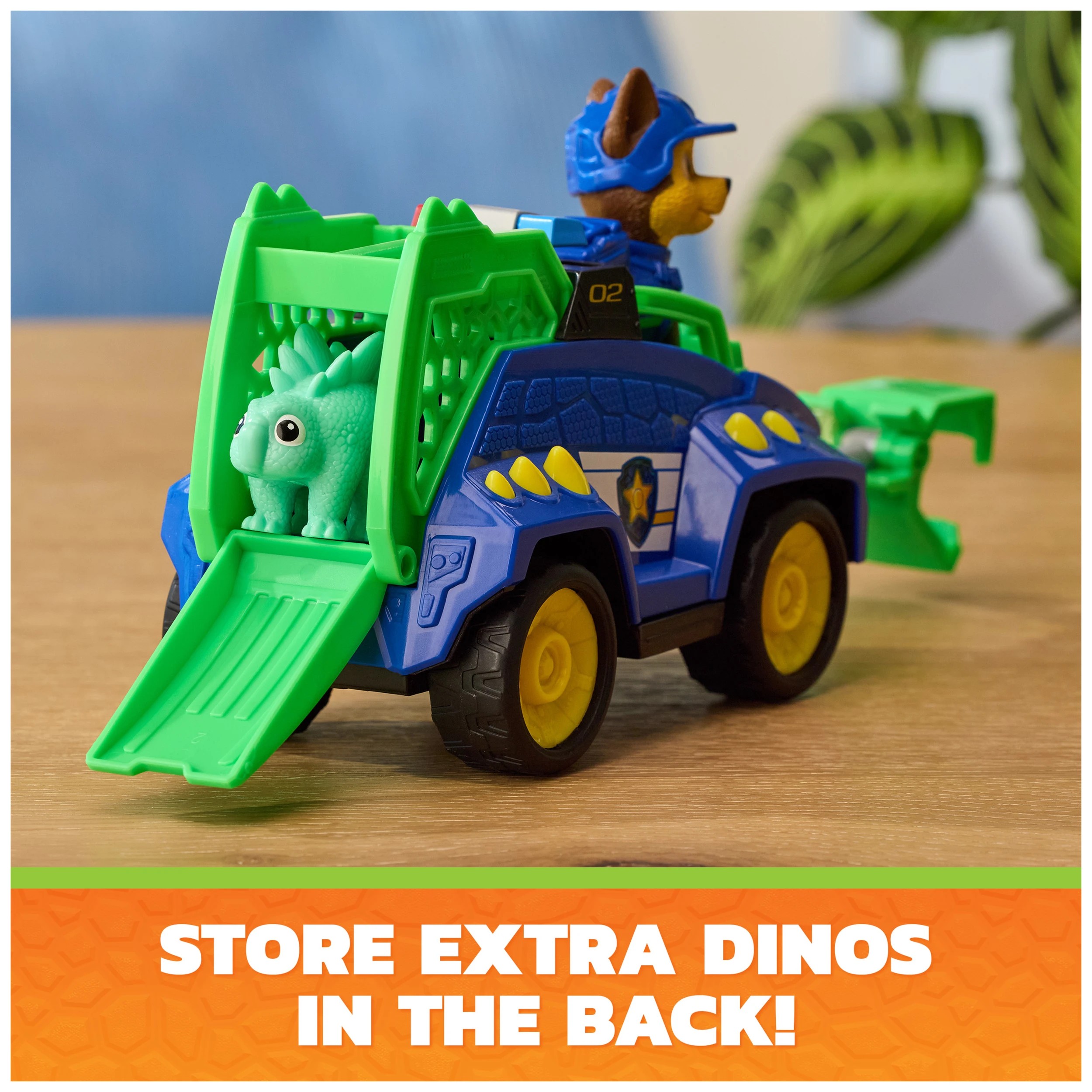 4 PAW Patrol: The Dino Movie Chase Dino Rescue Cruiser, 4 of 9