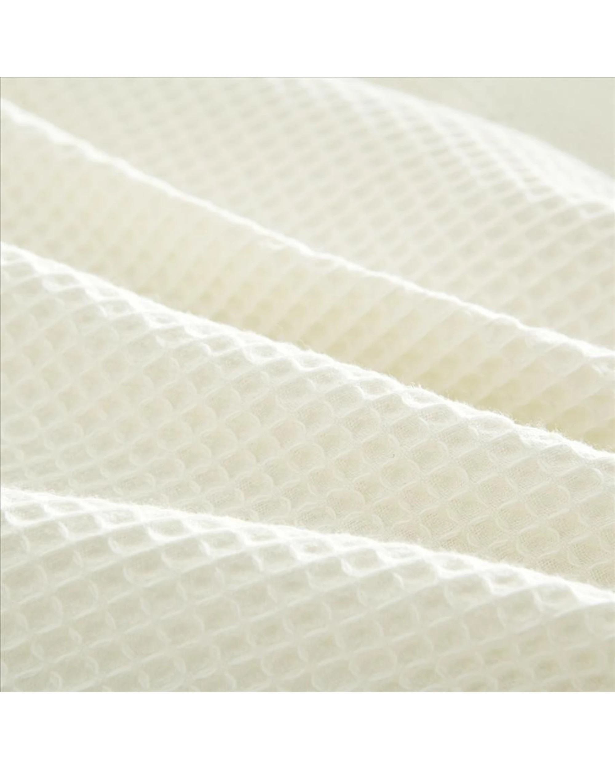 4 Cotton More 2pc Waffle European Cushion Cover Set 100% Cotton 65x65cm - Beige, 4 of 4