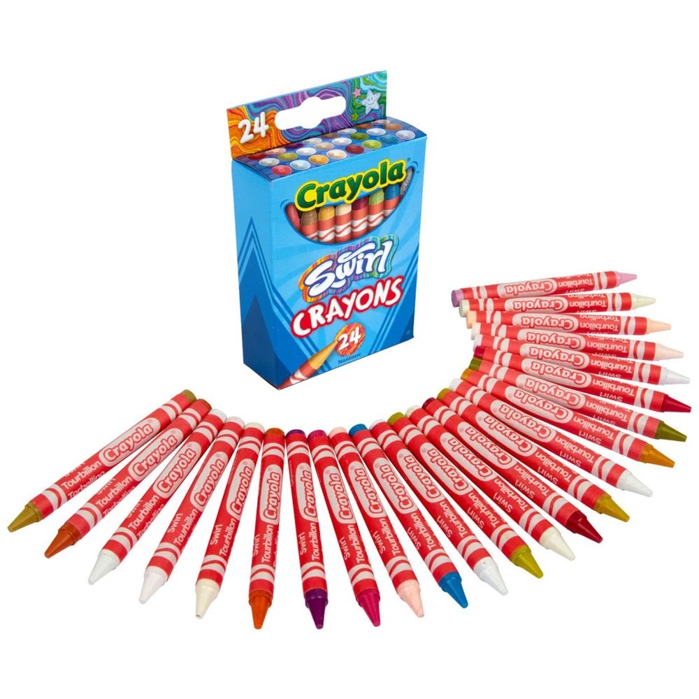 2 Crayola Swirl Crayons 24 Pack, 2 of 5