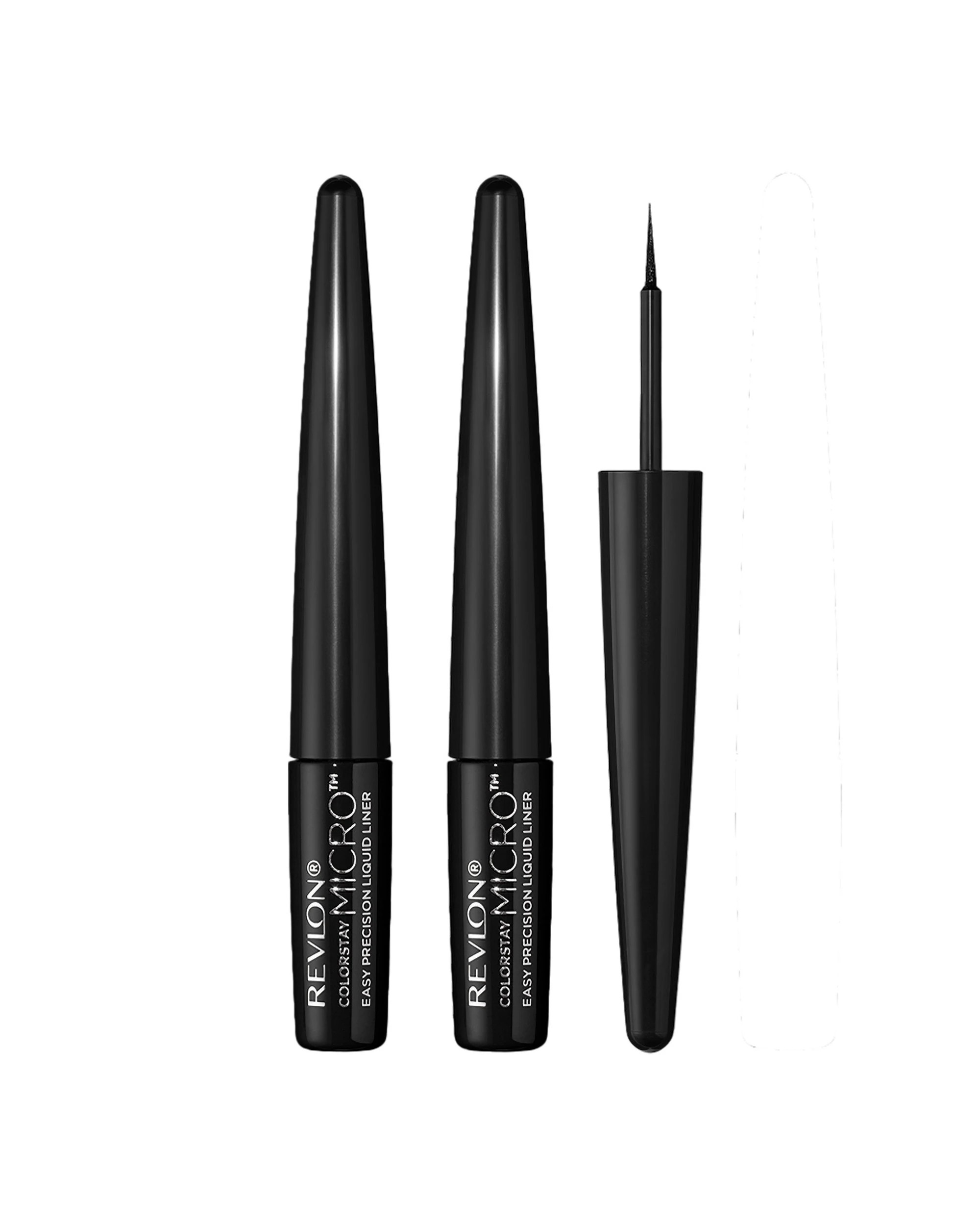 1 Revlon Colorstay Micro Easy Precision Liquid Liner 1.7ml 301 Blackout - 2 Pack, 1 of 1