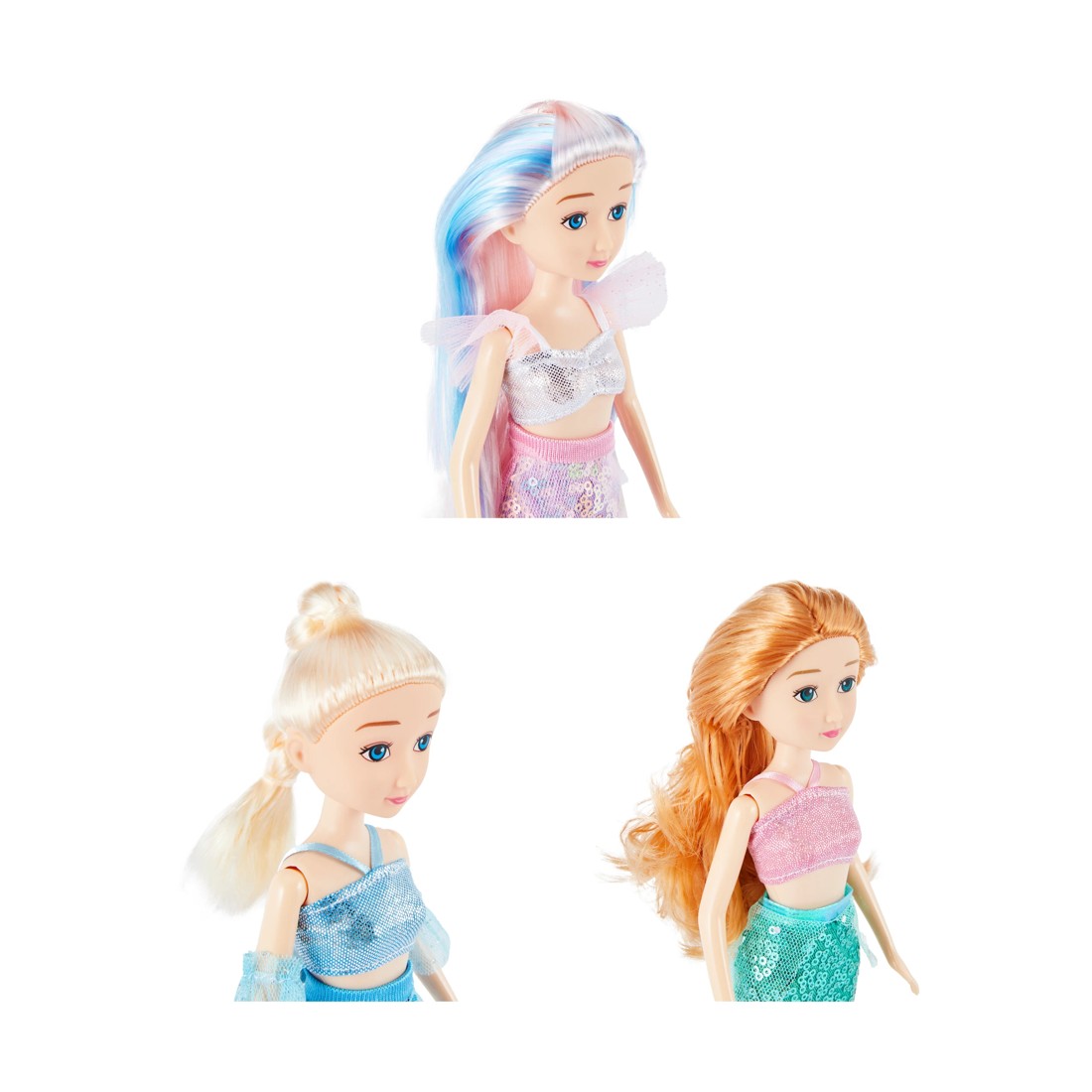 4 Mermaid Doll with Sequins - Assorted, 4 of 7