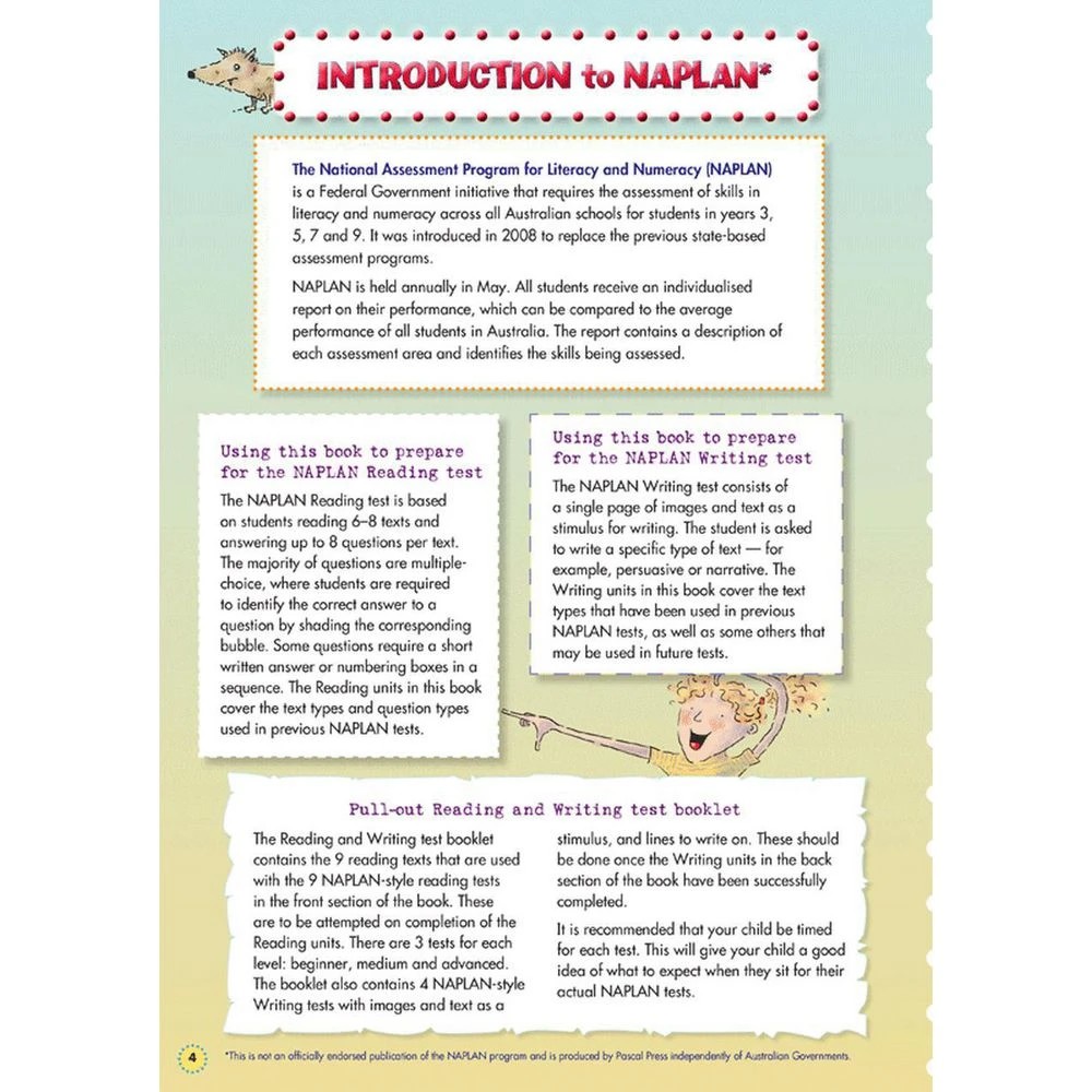 4 Blake's Back to Basics Year 5 NAPLAN Reading & Writing, 4 of 5