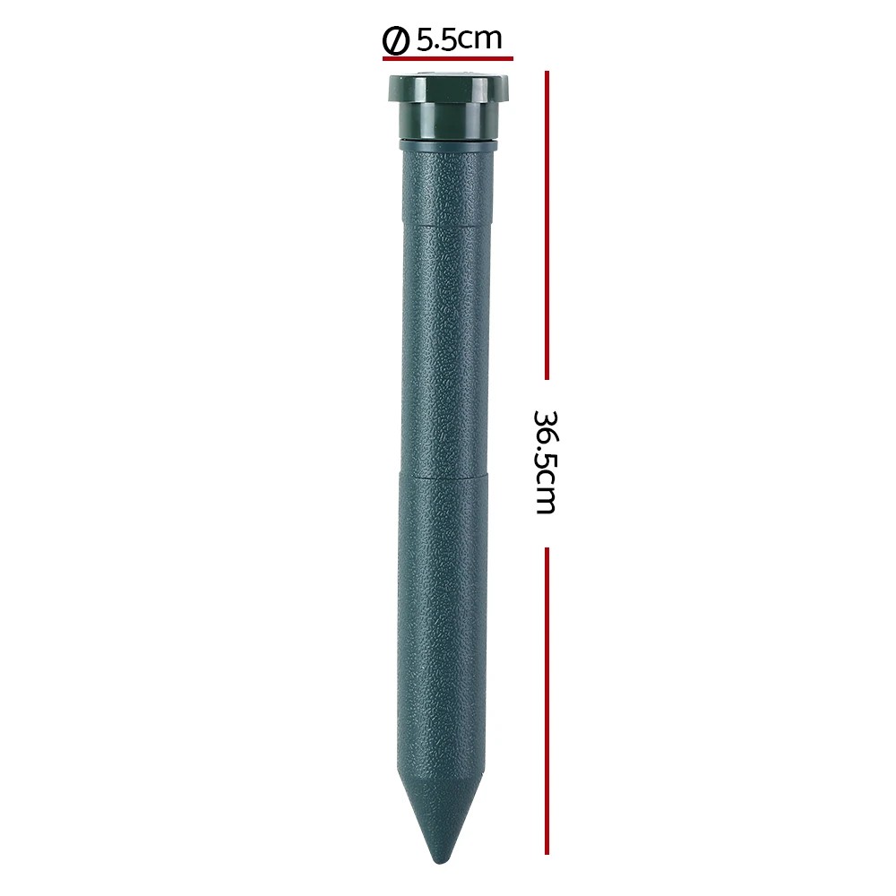 2 Gardeon Snake Repeller 6X Multi Pulse Ultrasonic Battery Powered Pest Repellent - Green, 2 of 6