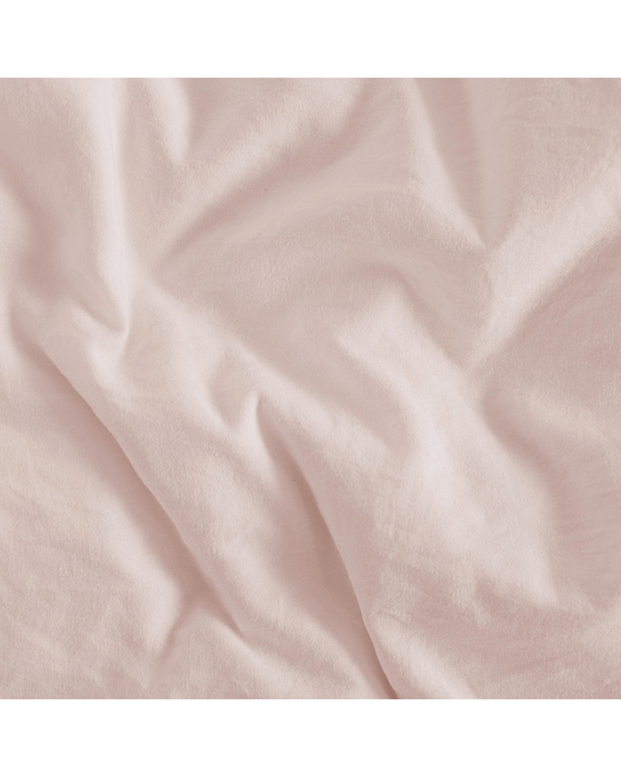 3 Dreamaker Superfine Washed Microfibre Quilt Cover Set - Queen Bed - Blush Pink, 3 of 9