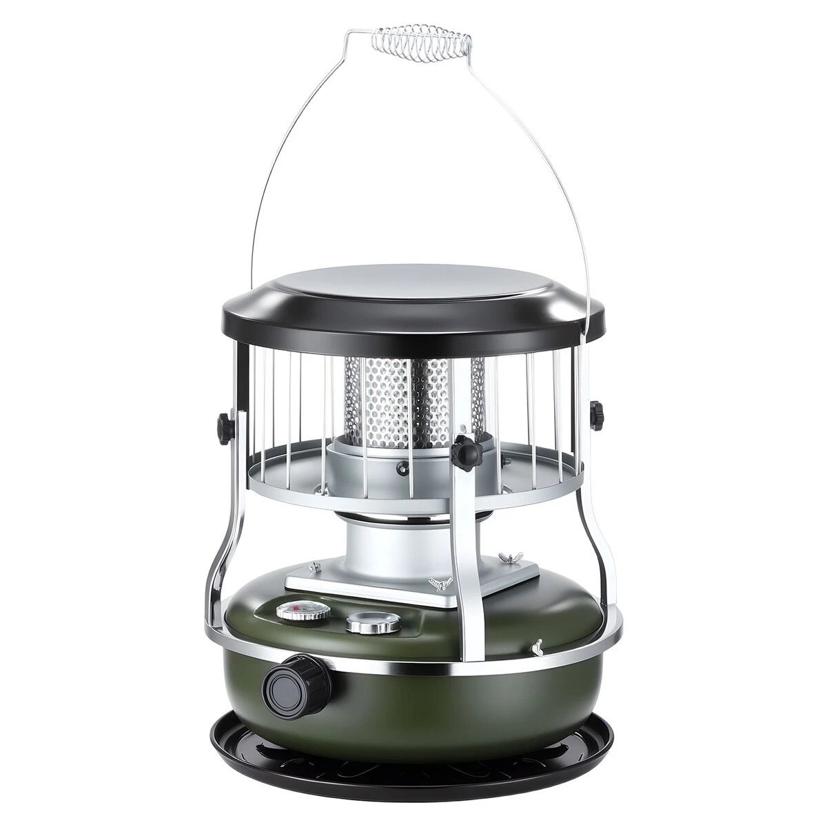 5 AUSWAY 2 in 1 Kerosene Heater Stove Portable Adjustable Camping Heating Cooking, 5 of 5