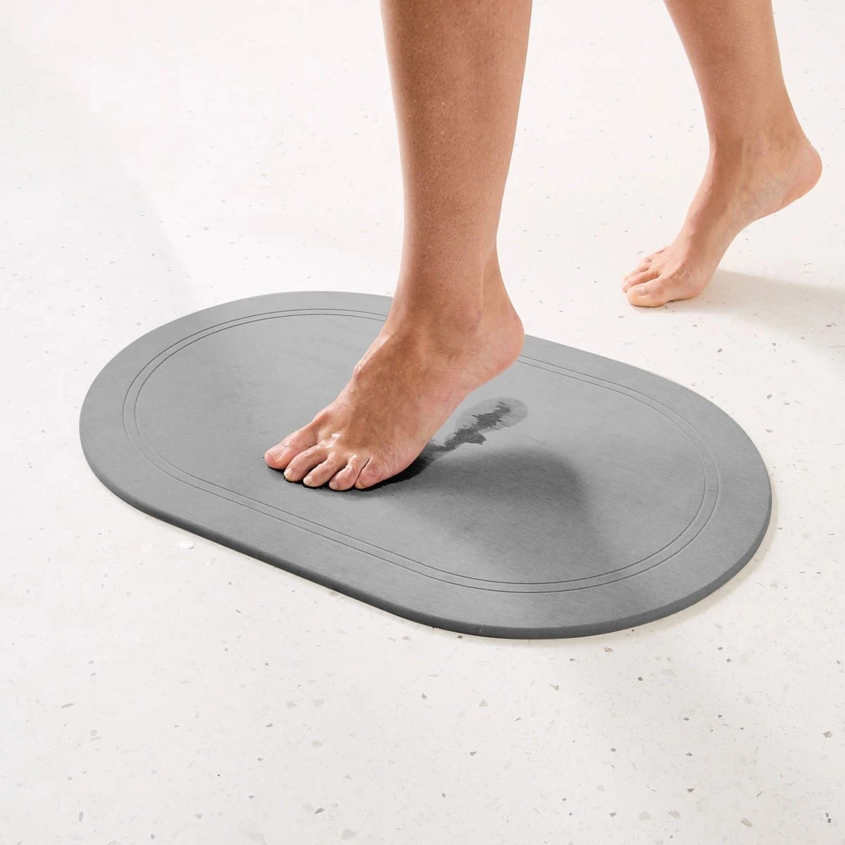 1 Stone Dry Bathmat and Tray Set, 1 of 8