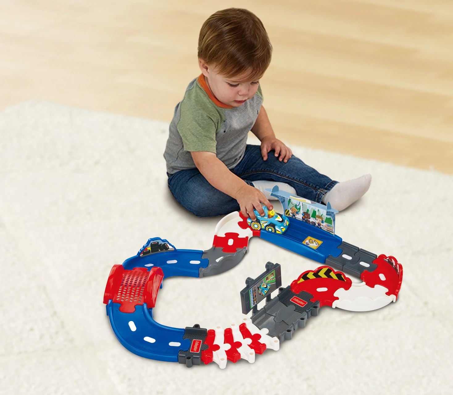 3 VTech Toot-Toot Drivers V Racers Pit Stop Playset, 3 of 4