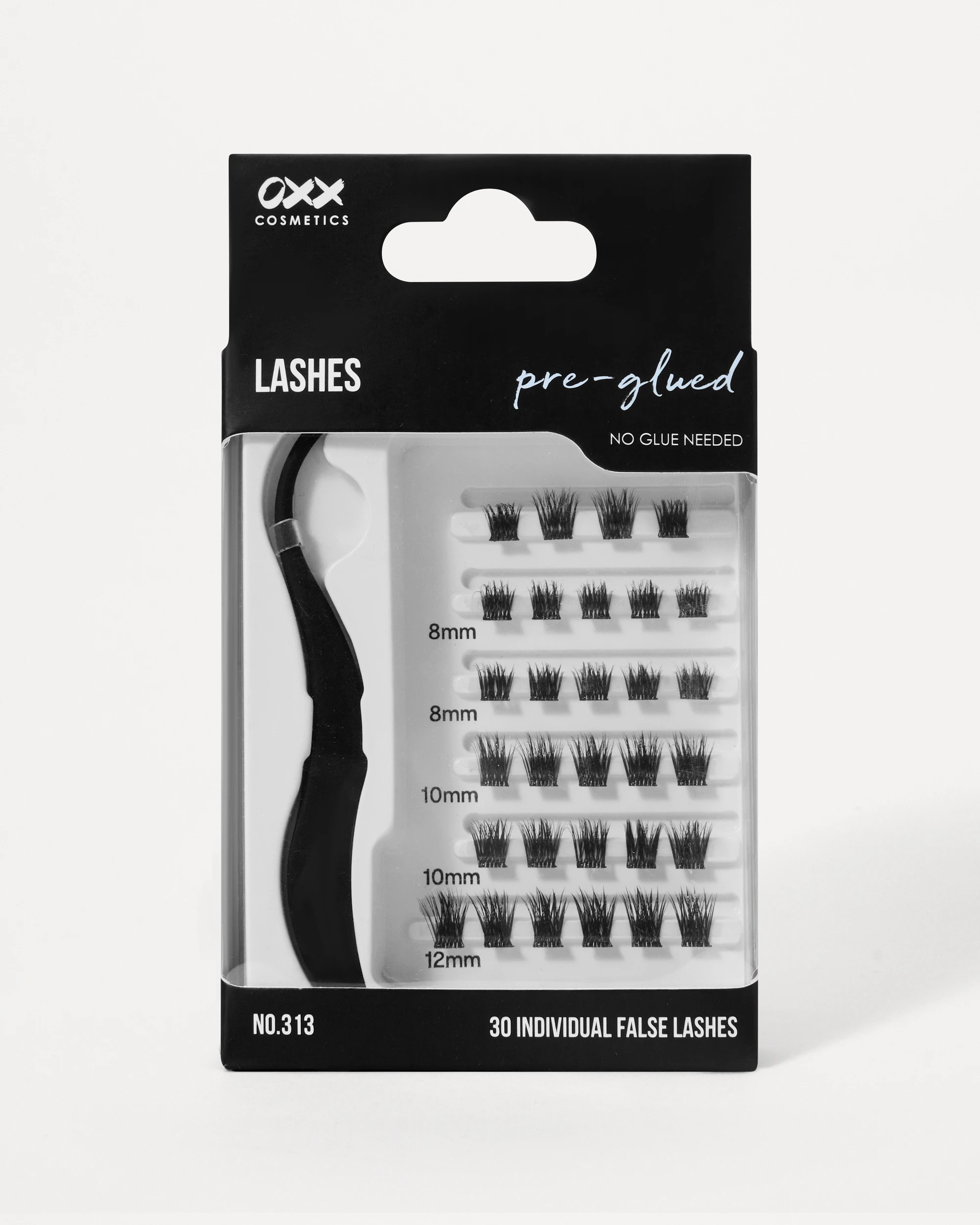 4 OXX Cosmetics 30 Pack Pre-glued False Lashes - No. 313, 4 of 5