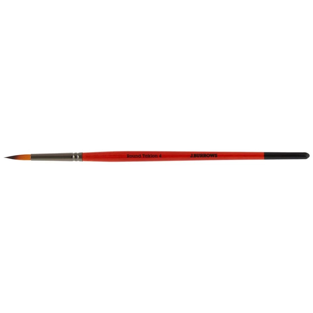 1 Born Round Taklon Paintbrush Size 4, 1 of 2