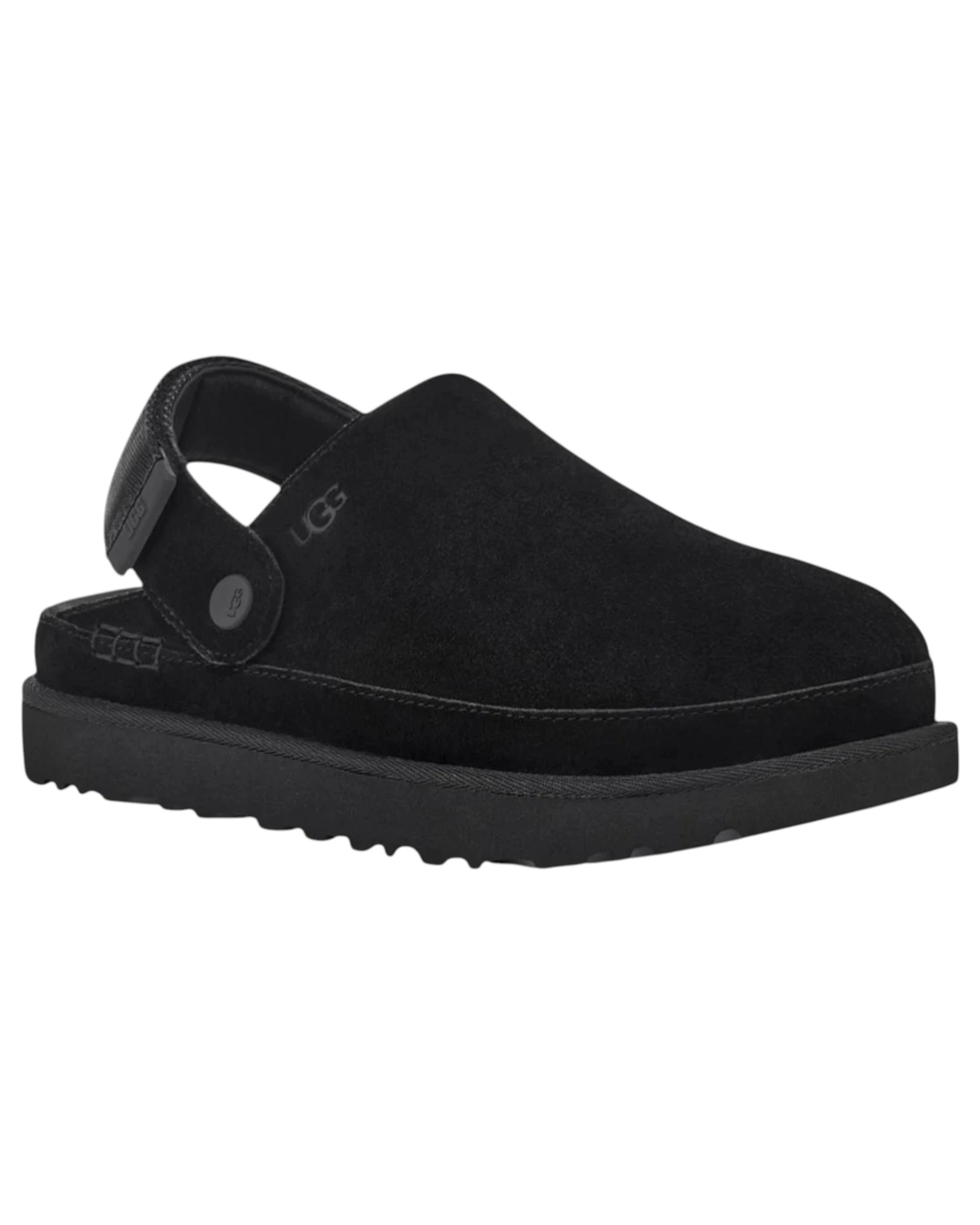 6 UGG Womens Goldenstar Clog Slippers BLACK, 6 of 7