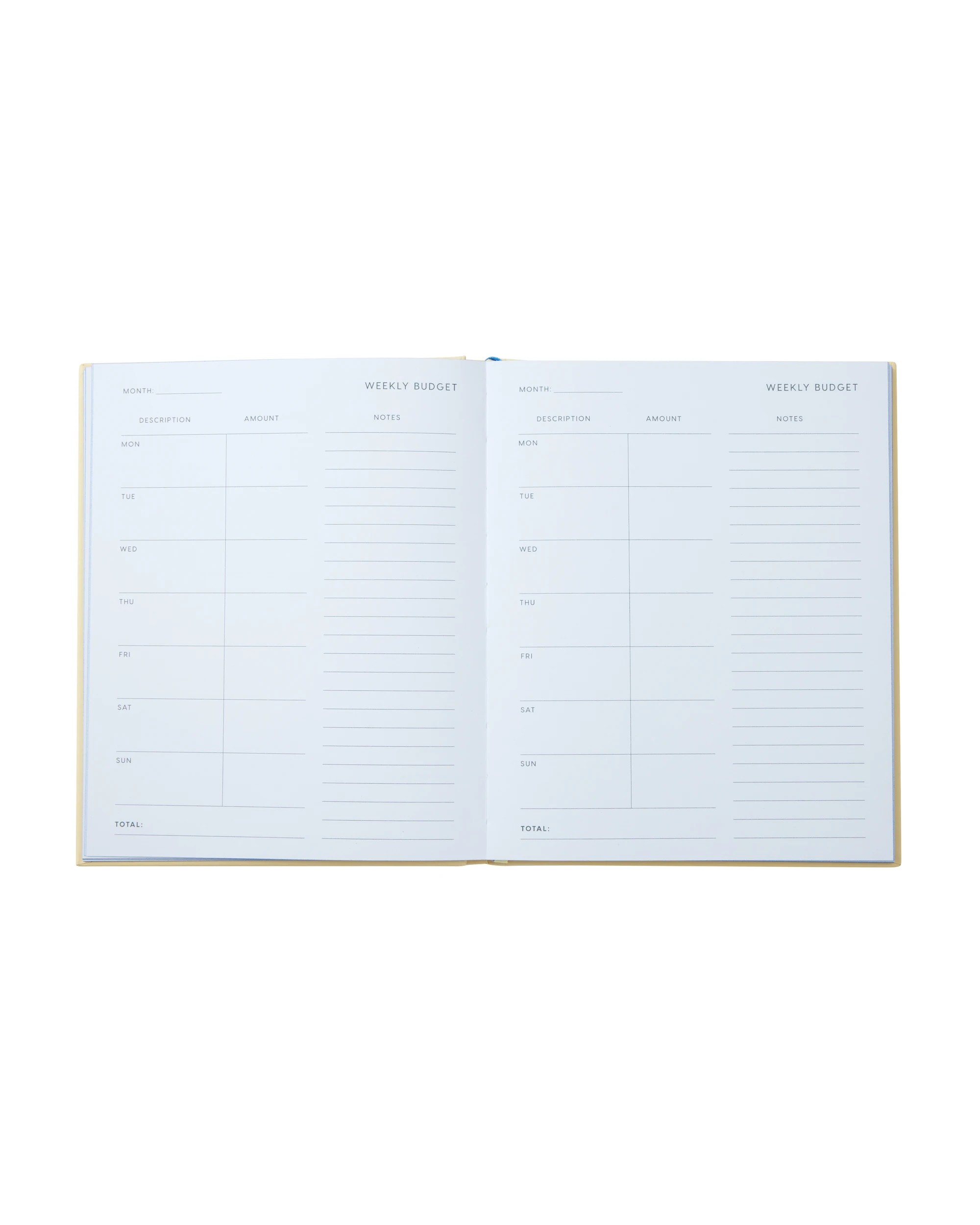 3 Journal Wellness Budget 100gsm 160 Pages, 3 of 7