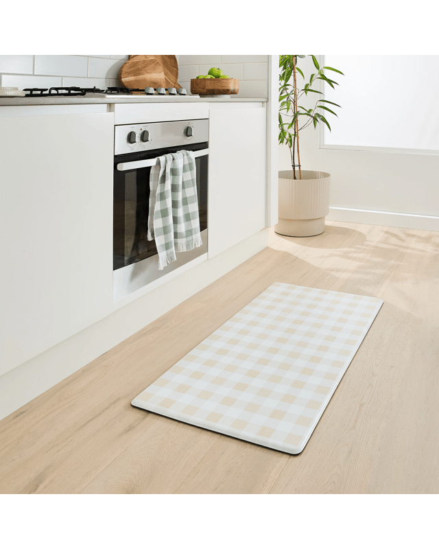 Kitchen Mat - Gingham, Extra Large - 99cm x 