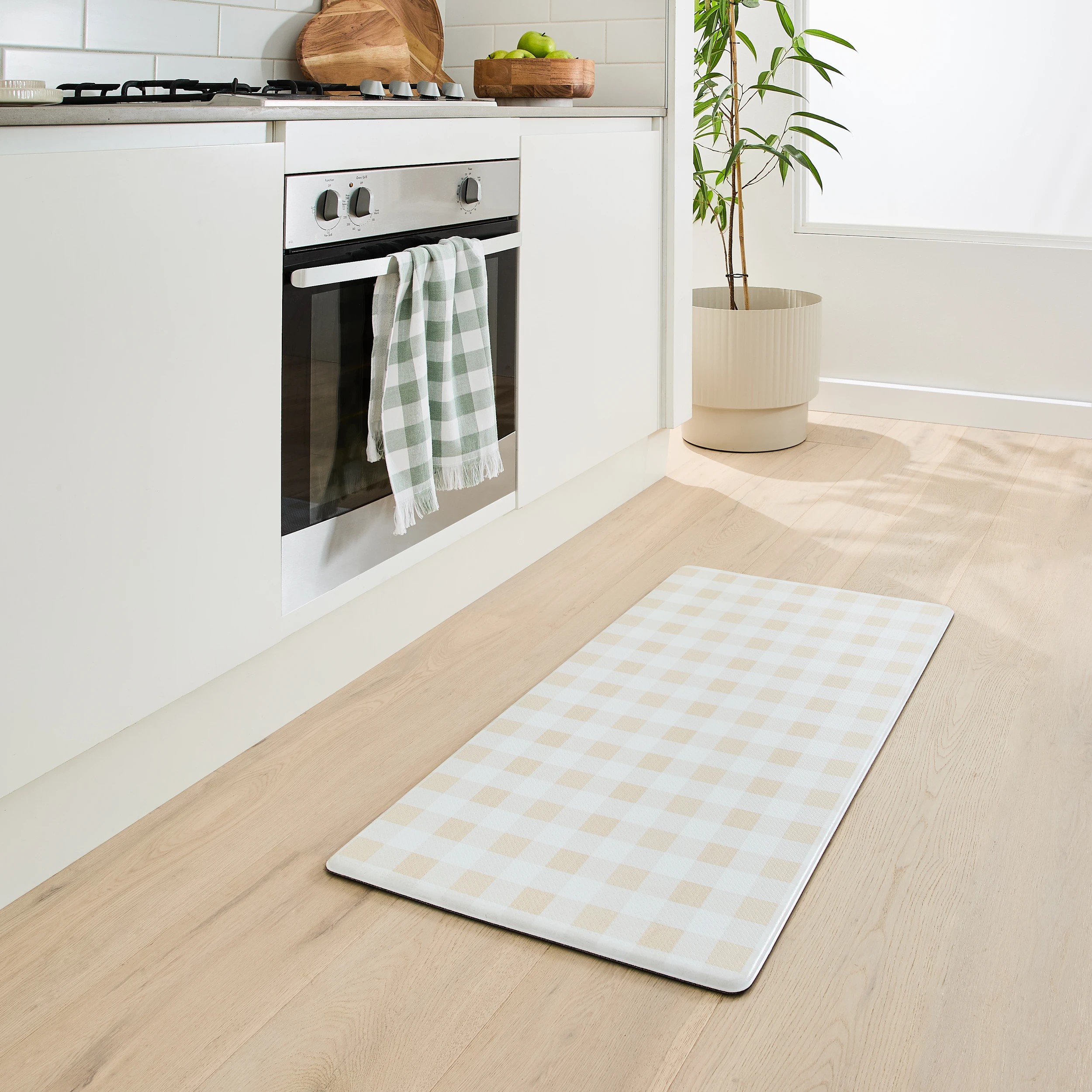 1 Kitchen Mat - Gingham, Extra Large - 99cm x 51cm, 1 of 5