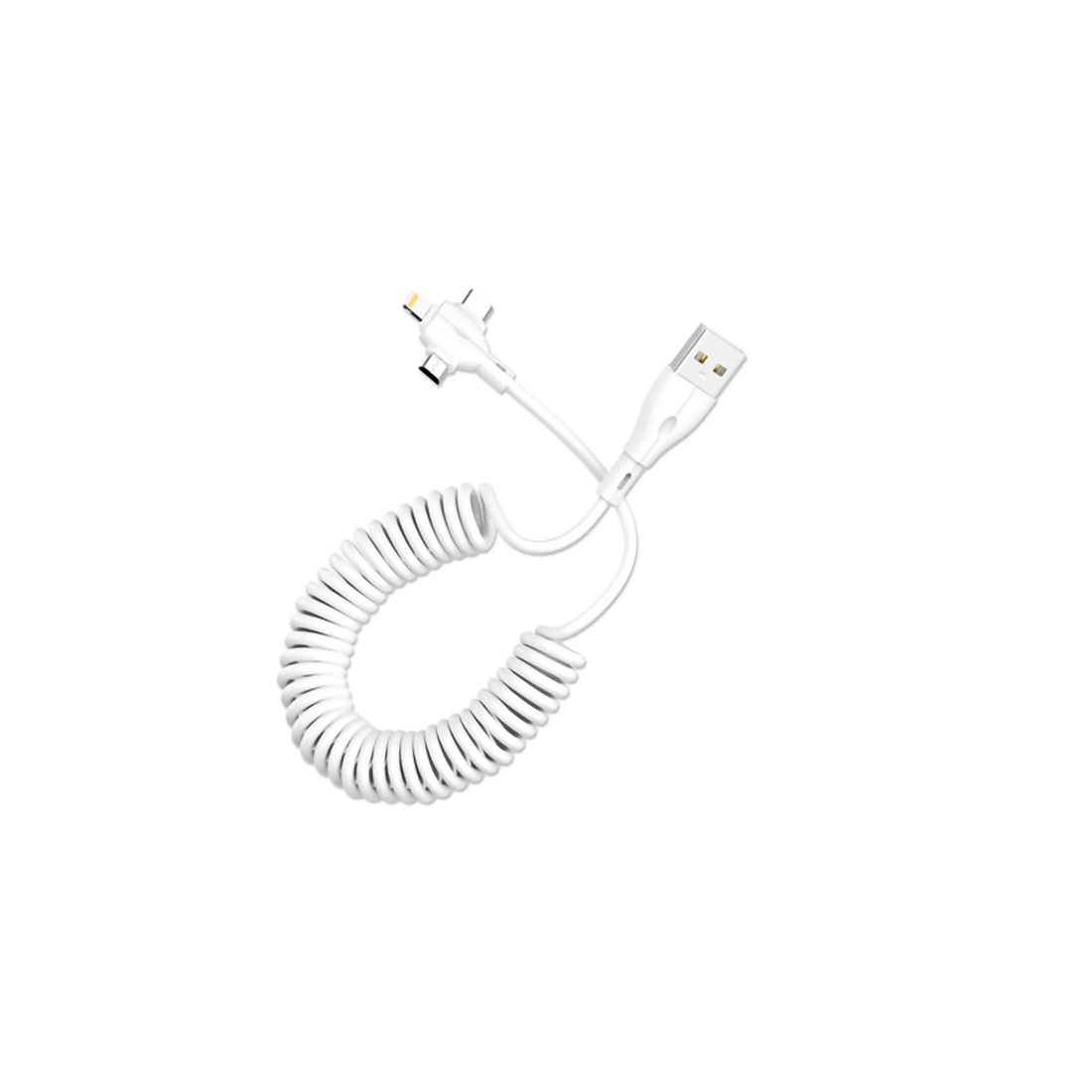 2 SANSAI 3-In-1 Multi Charging Cable USB Cable Fast Charging Extendable 2 Pack
 - multi, 2 of 3