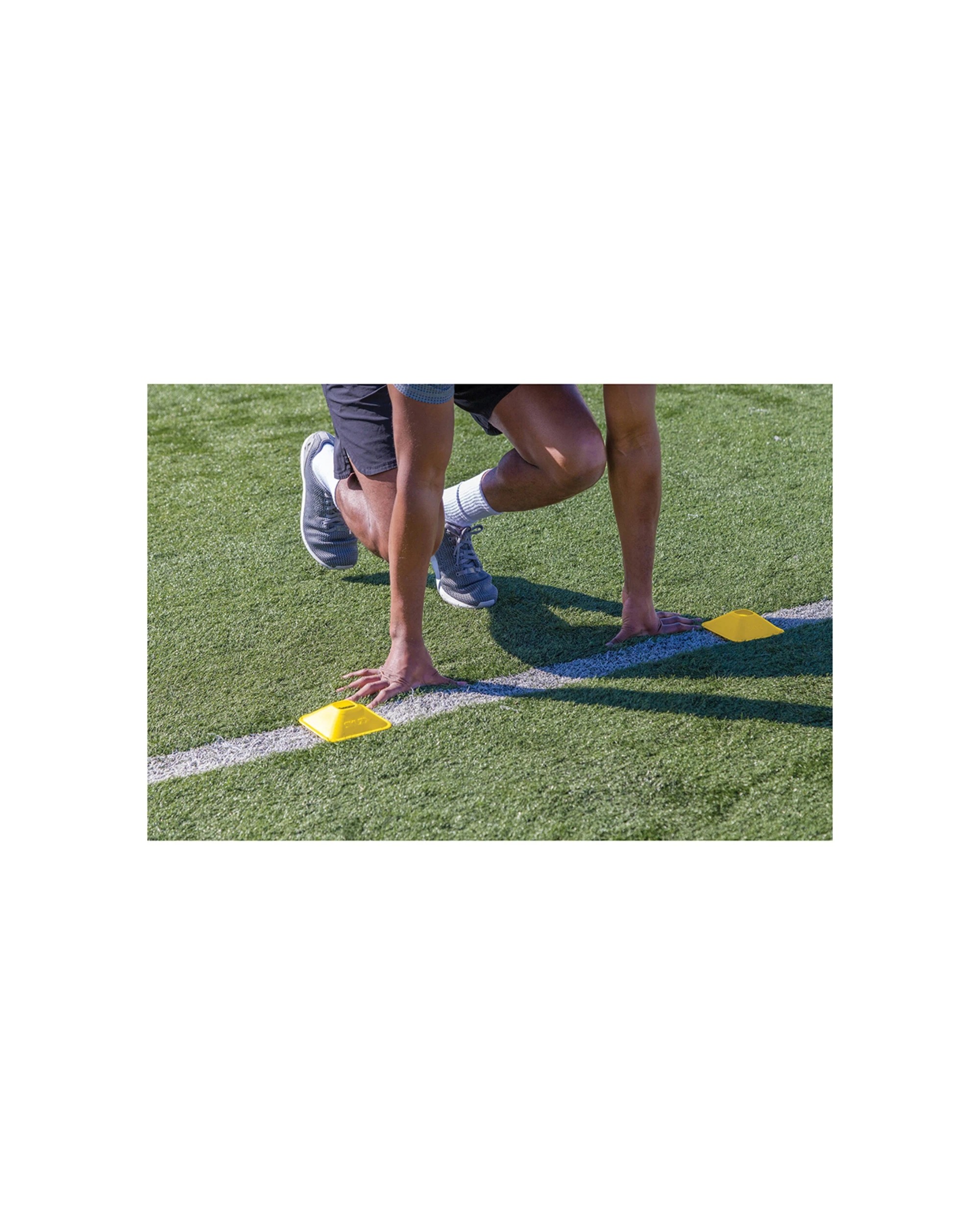 3 Sklz 50pc Mini Sport Cones Square Base Carry Strap Durable Training Aid Polyethylene Material. - Multi, 3 of 4