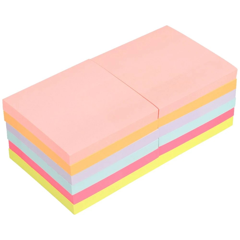 2 J.Burrows Stick-It Notes 76x76mm Sunset 12 Pack, 2 of 4