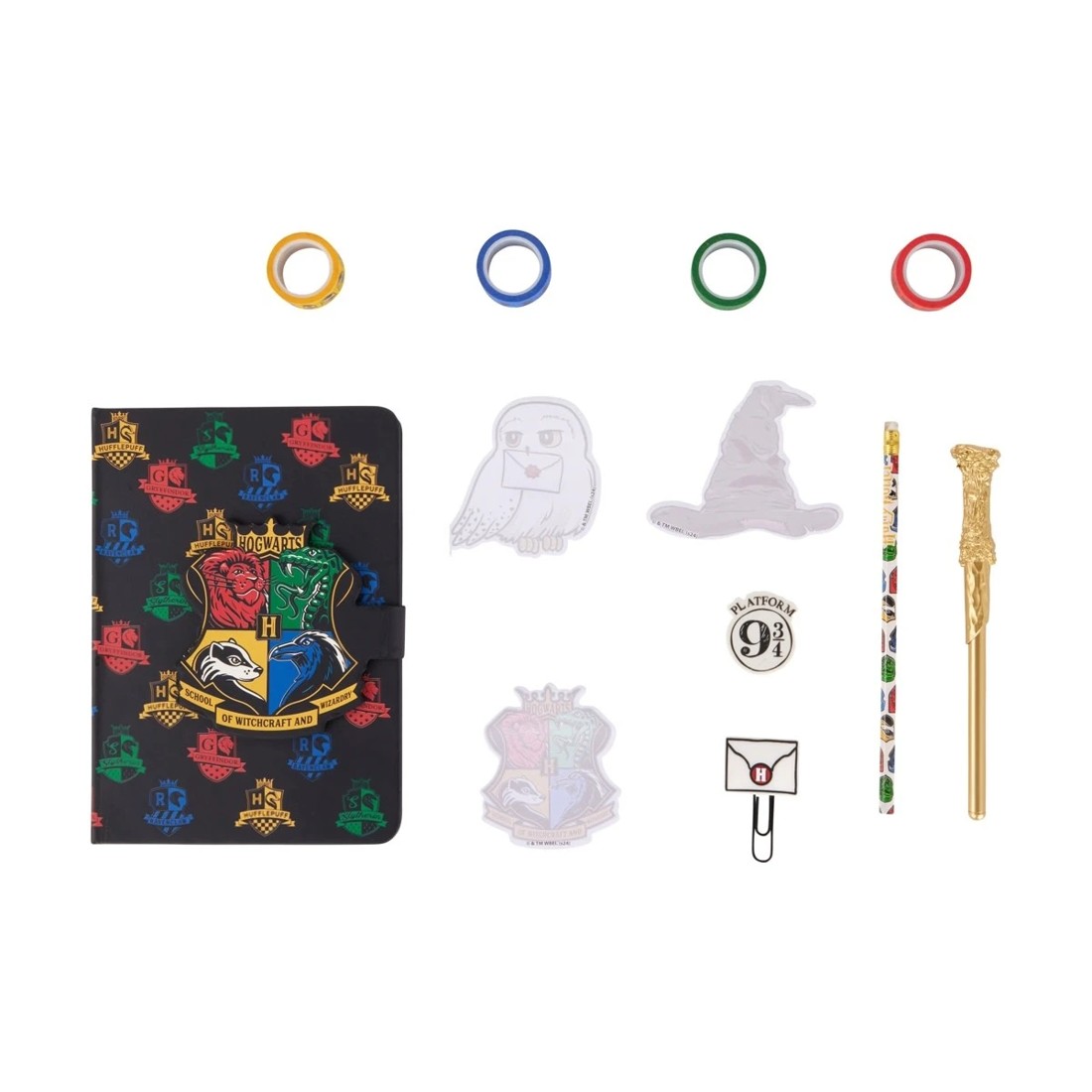 4 Wizarding World Harry Potter Book Stationery Set, 4 of 10