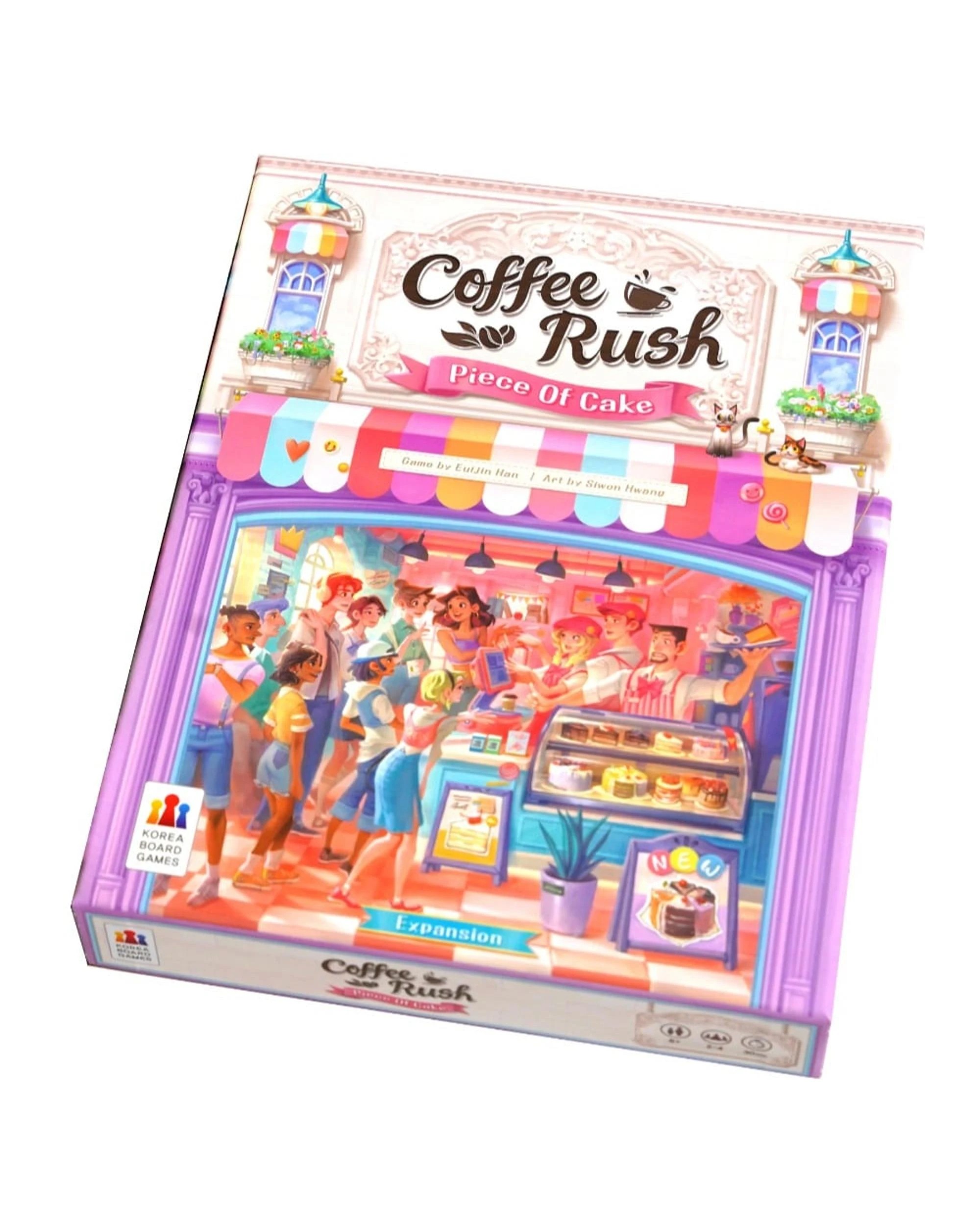 2 Coffee Rush Piece of Cake Expansion Board Game, 2 of 10