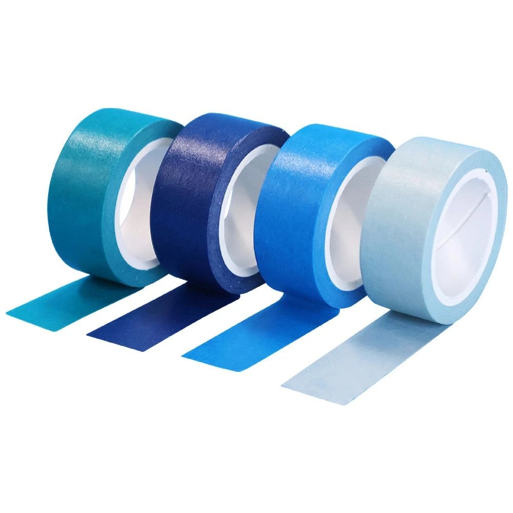 2 X-Press It Paper Deco Tape 15mm x 5m Ocean 4 Pack, 2 of 3