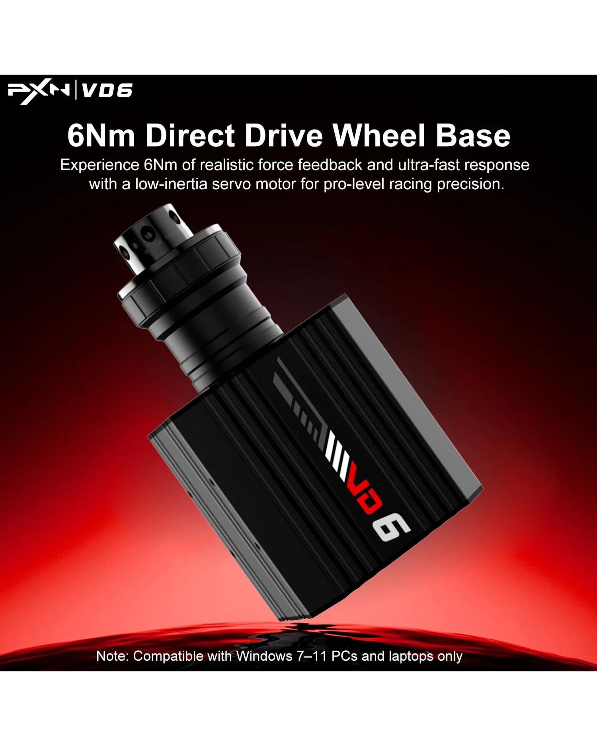3 PXN VD6 Direct Drive Wheel Base, 3 of 10