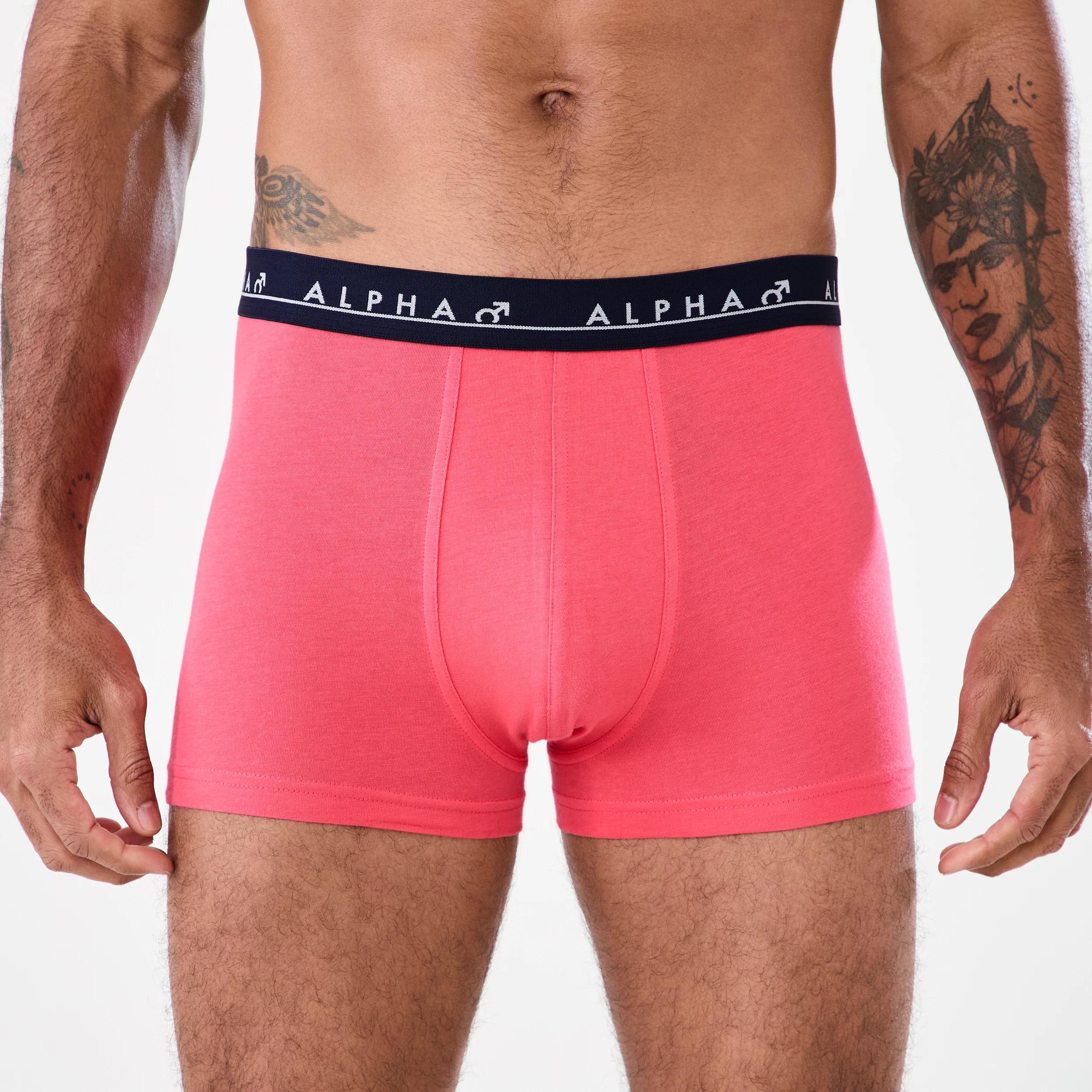 3 5 Pack Stripe and Plain Trunks Miami Strp, 3 of 10