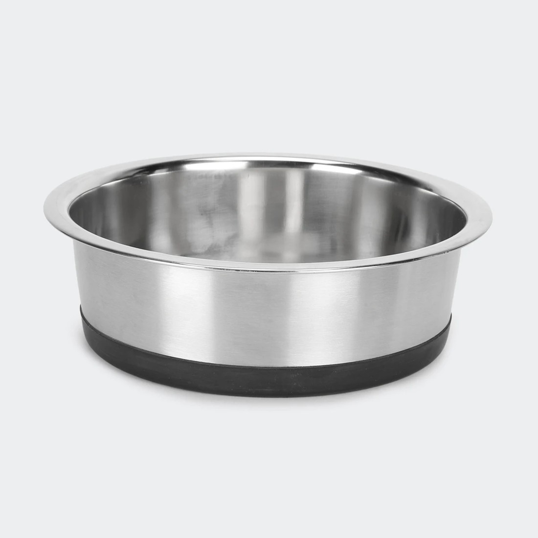 1 Pet Bowl Stainless Steel & Rubber - Large, 1 of 6