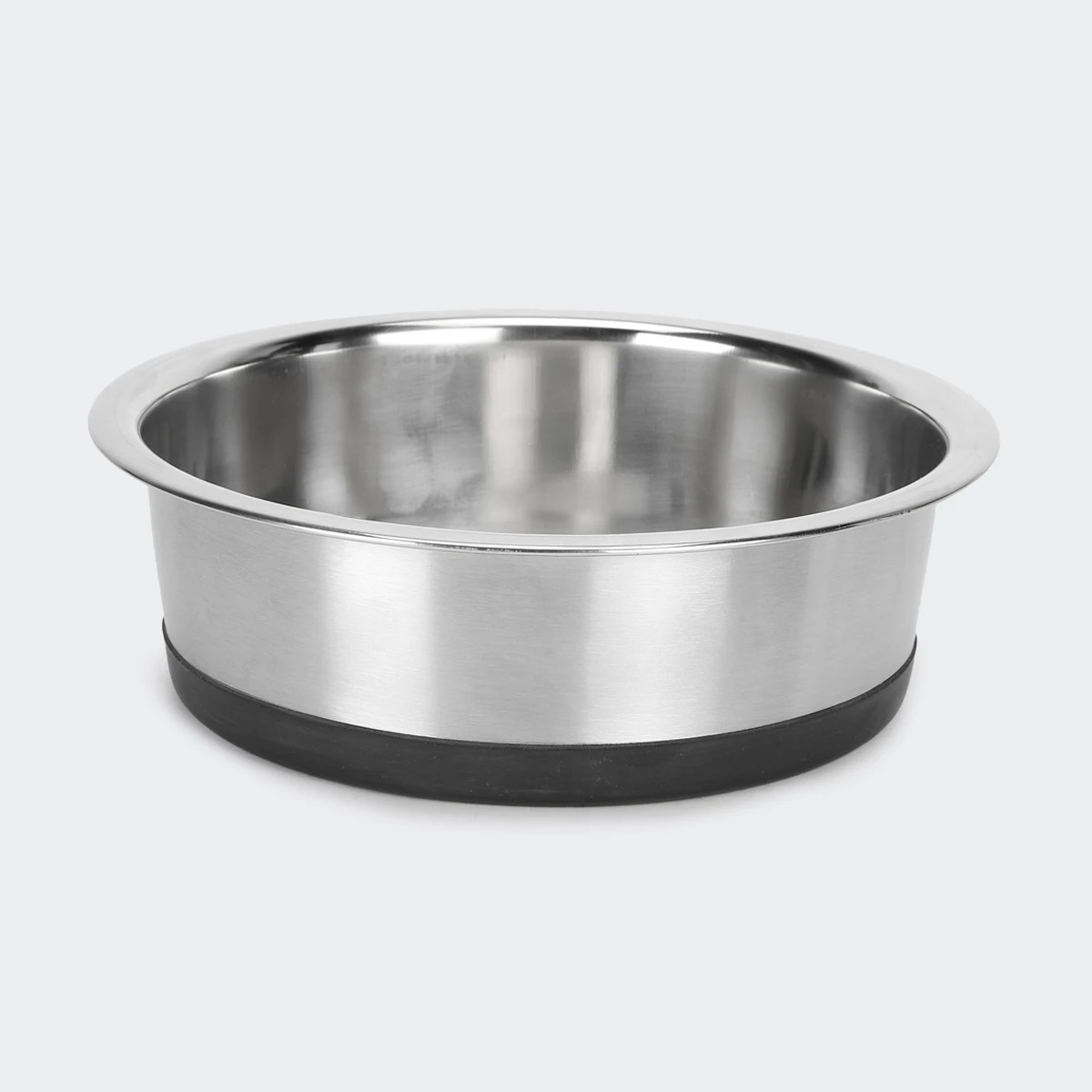 1 Pet Bowl Stainless Steel & Rubber - Large, 1 of 6