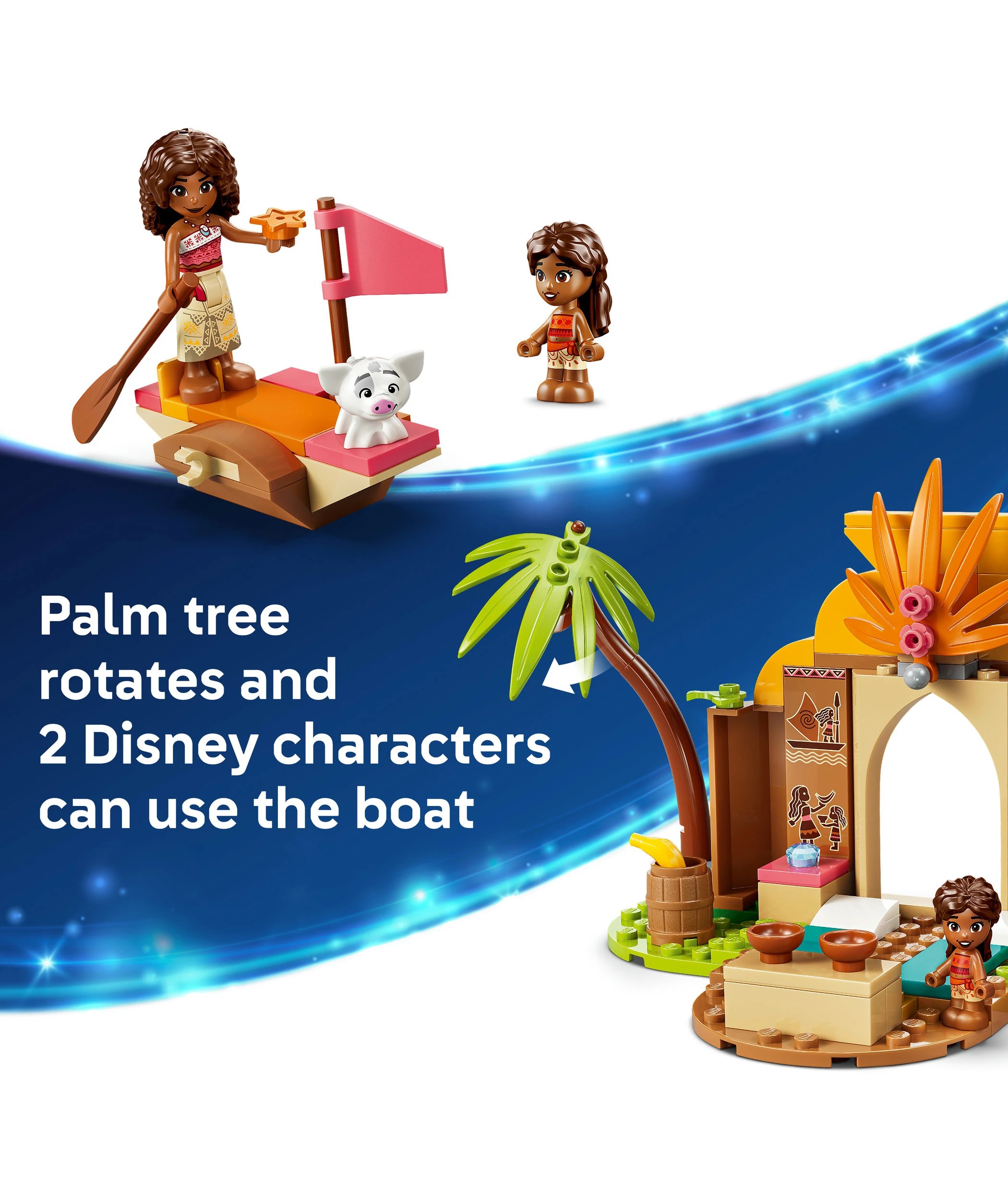 6 LEGO Disney Princess Village House & Boat 43282, 6 of 9
