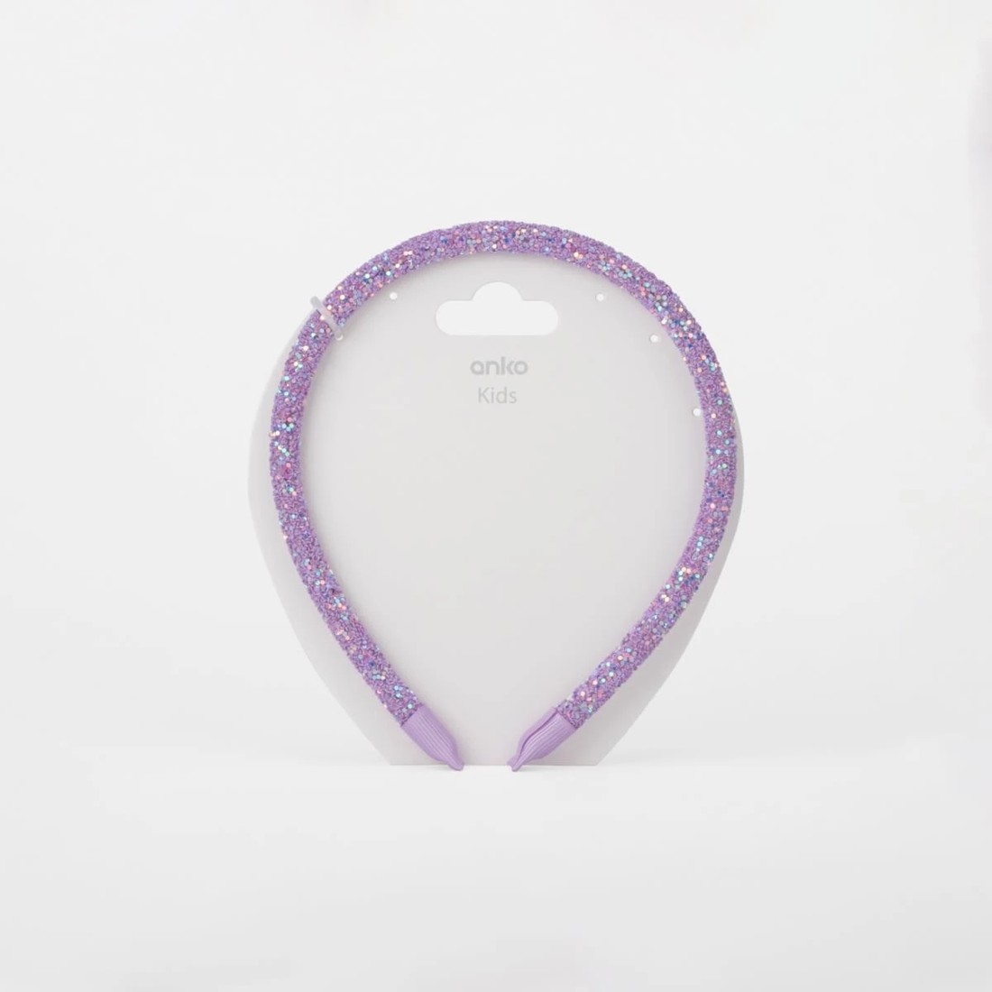 4 Glitter Hairband - Purple, 4 of 4