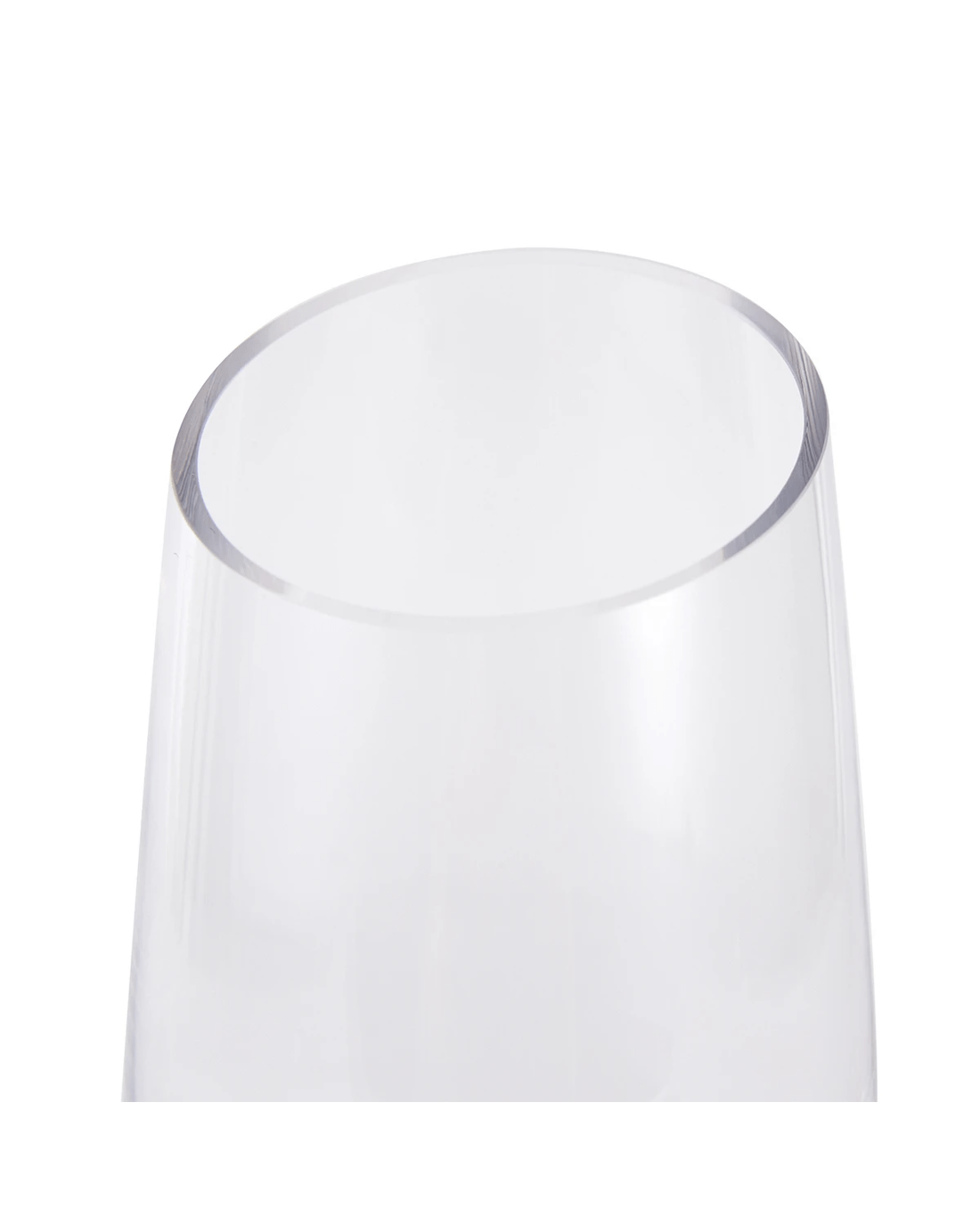 3 Bevelled Glass Vase, 3 of 4