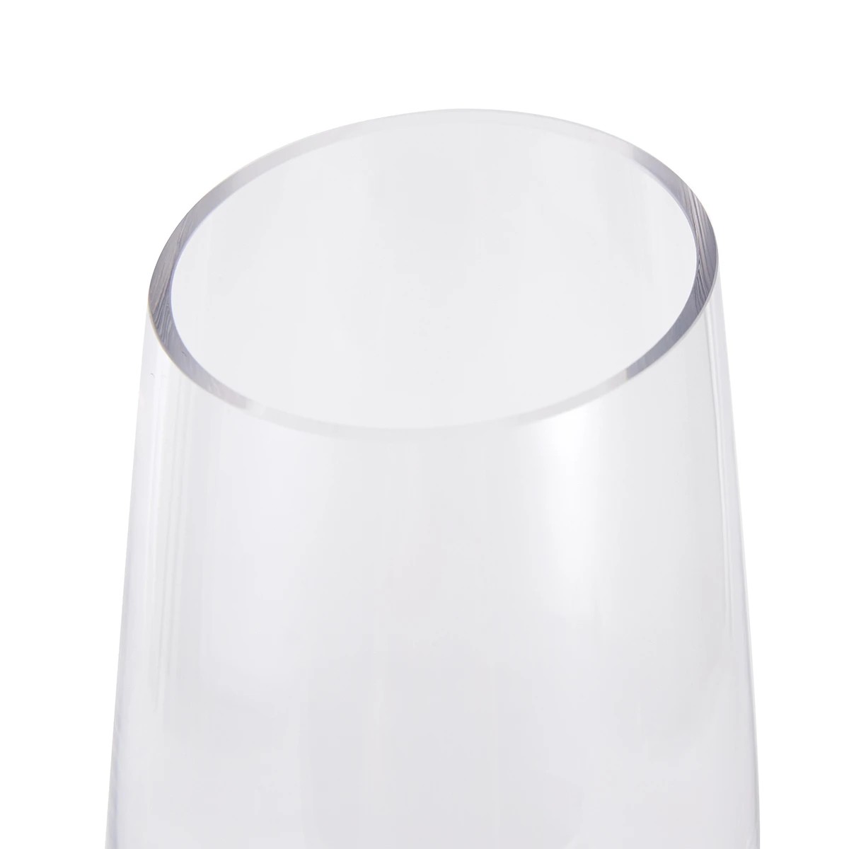 3 Bevelled Glass Vase, 3 of 4