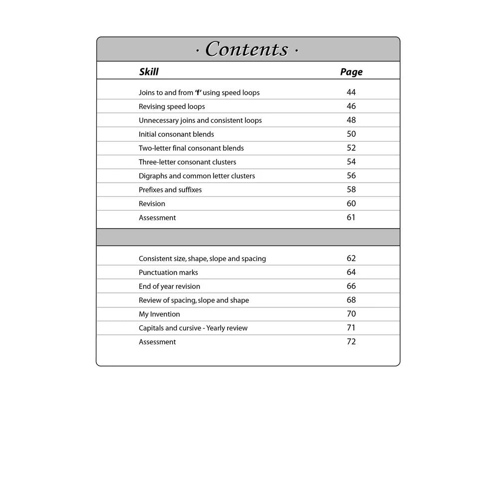 3 Handwriting Conventions Practice Book Victoria Year 6, 3 of 5