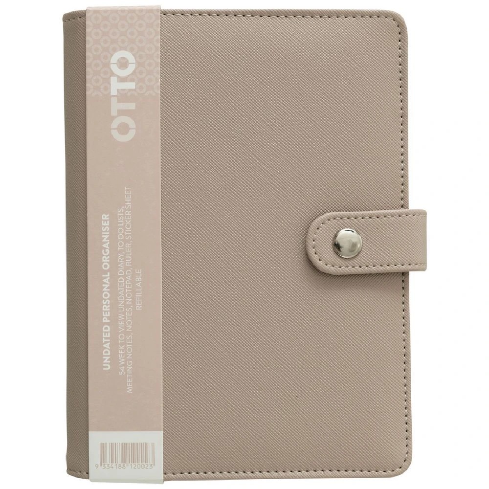 1 Otto Undated Personal Time Planner Stone, 1 of 10