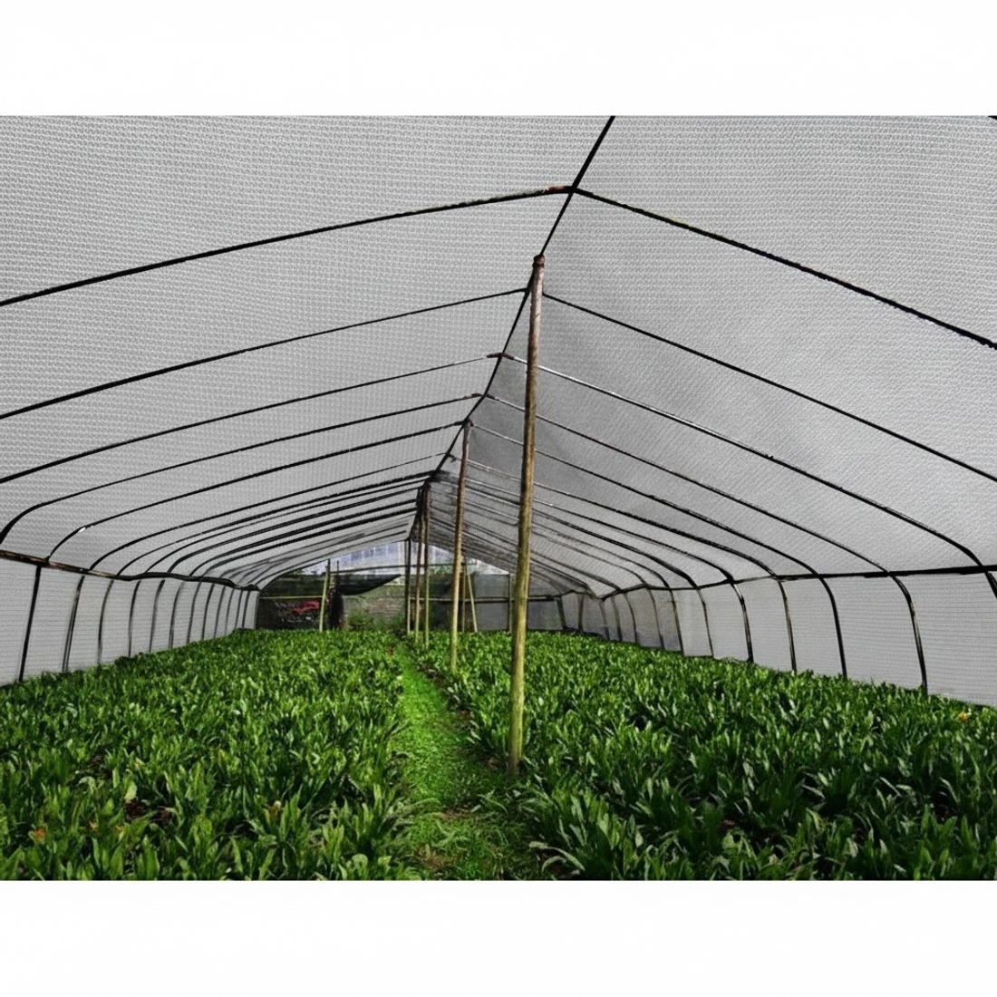 4 Instahut 50% Shade Cloth 1.83x10m Shadecloth Wide Heavy Duty - White, 4 of 5