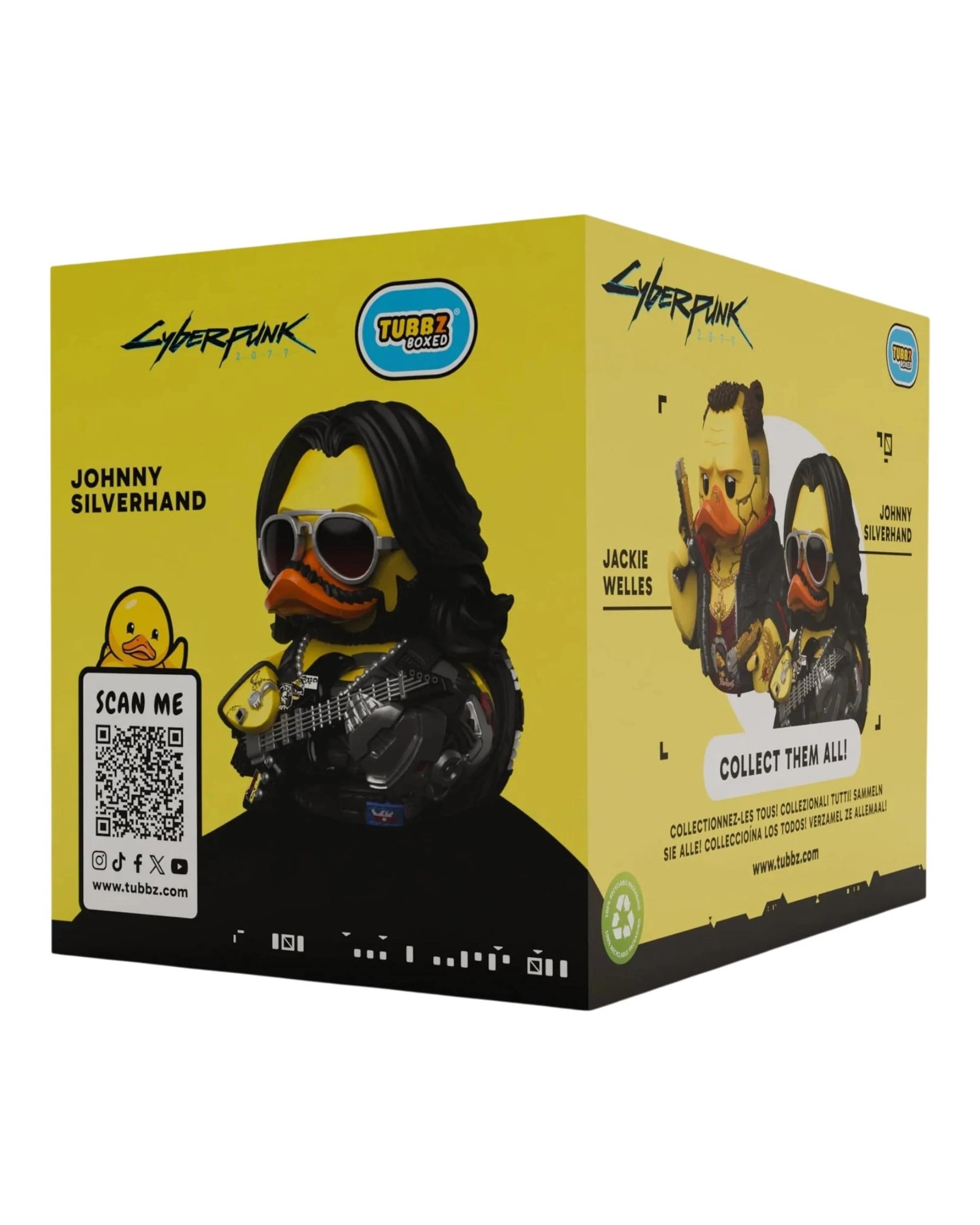 2 TUBBZ Cyberpunk Johnny Silverhand Boxed Edition Cosplaying Duck Figure, 2 of 7