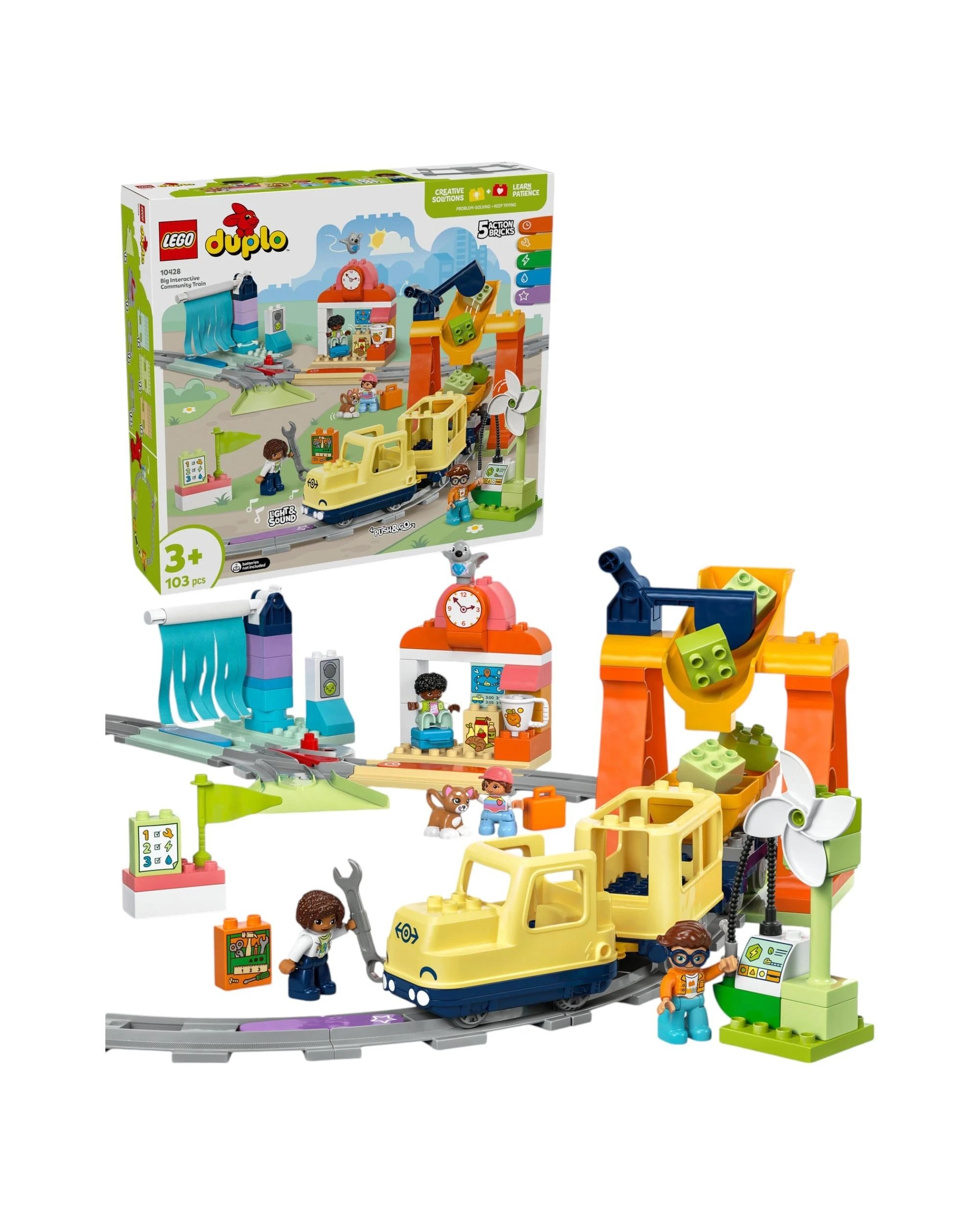 1 LEGO DUPLO Big Interactive Community Train - 10428, 1 of 10