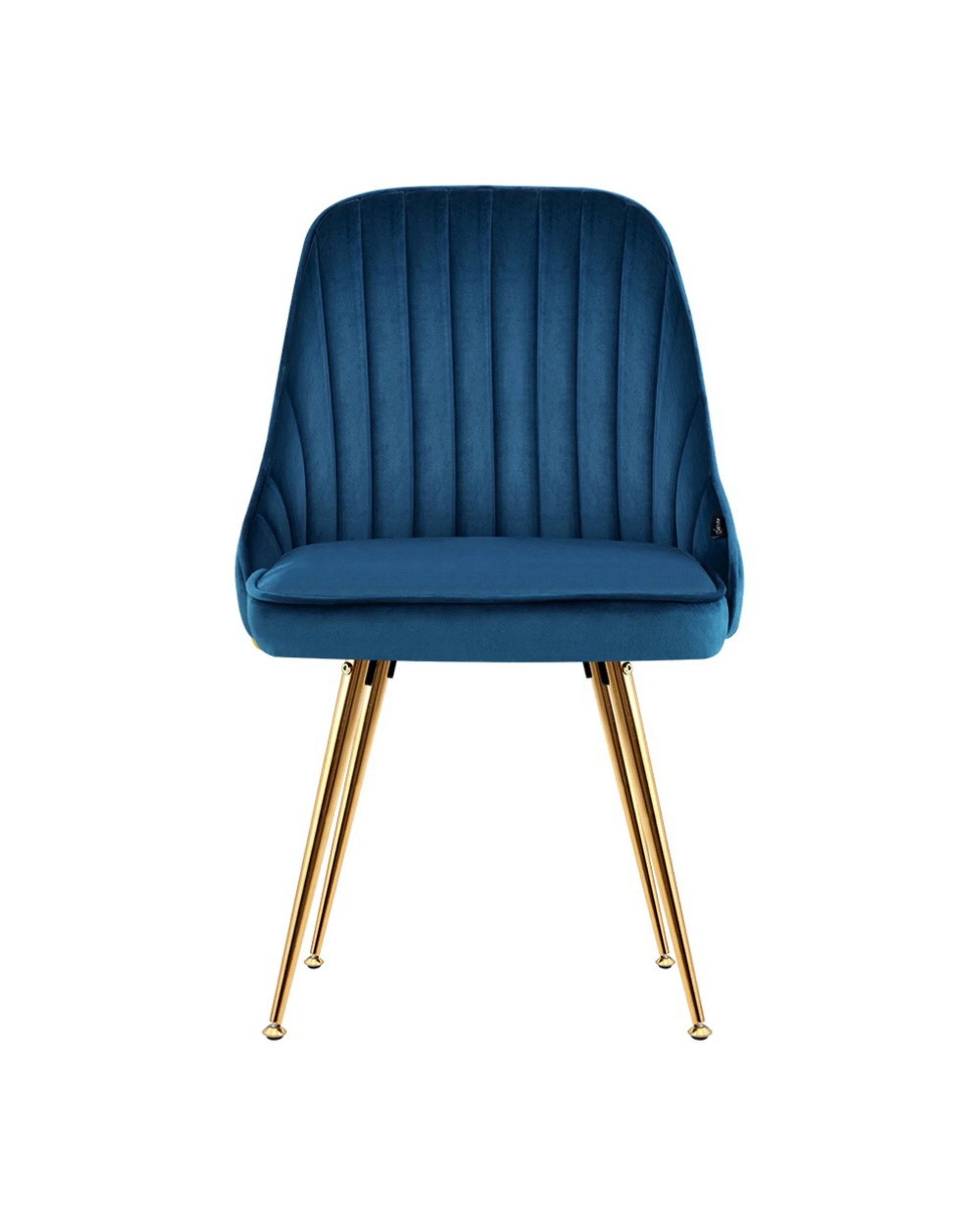 3 Artiss Dining Chairs Set Of 2
 - Blue, 3 of 3