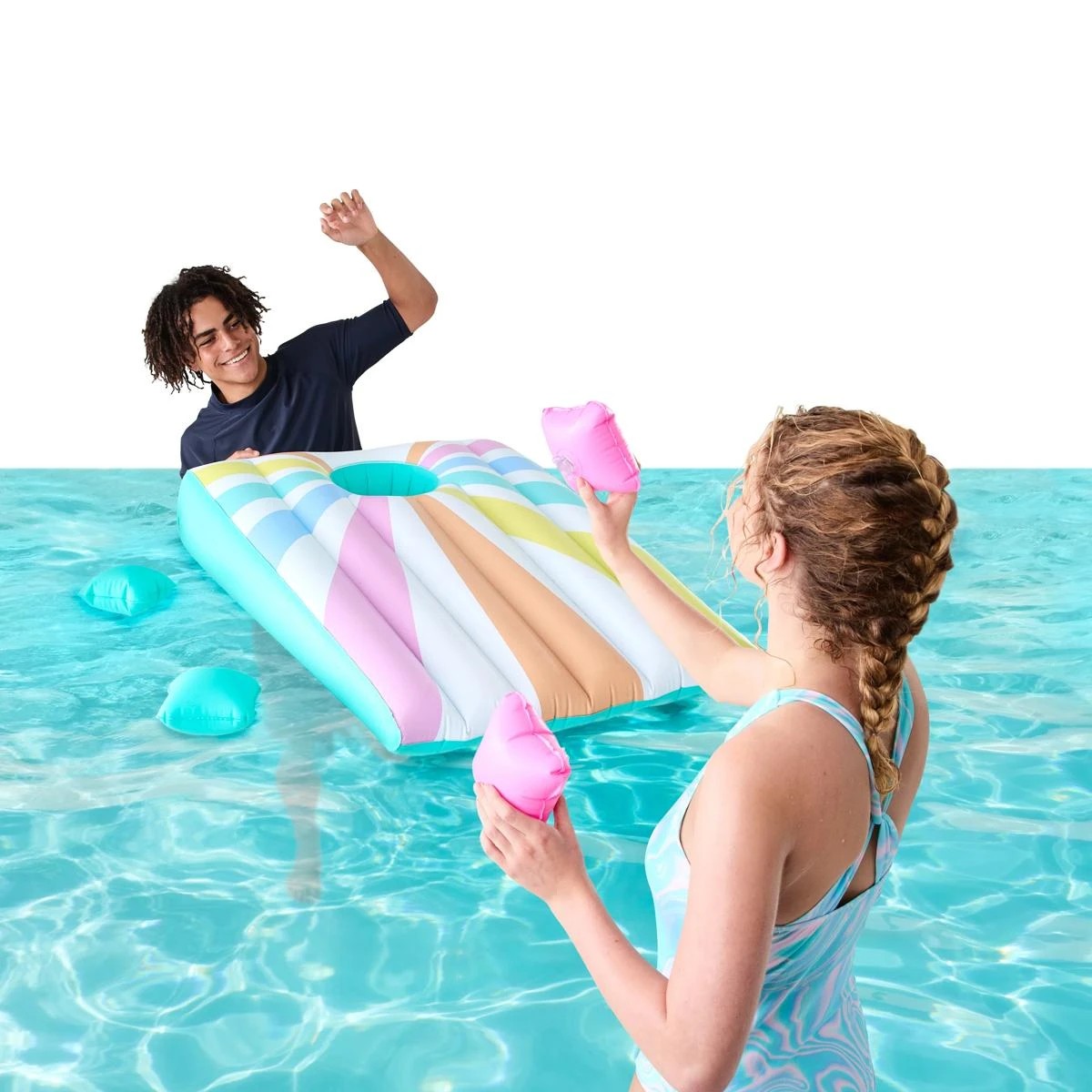 1 Inflatable Cornhole, 1 of 10