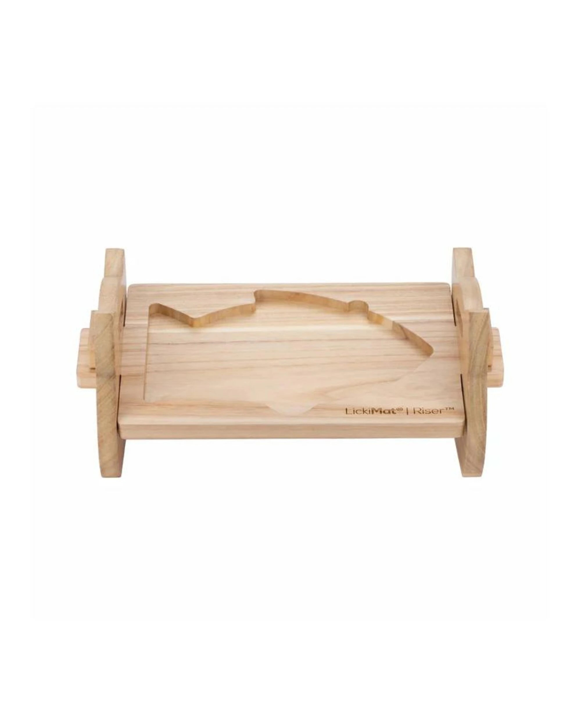 1 Lickimat Wooden Eco Adjustable Riser - Casper & Felix, 1 of 1