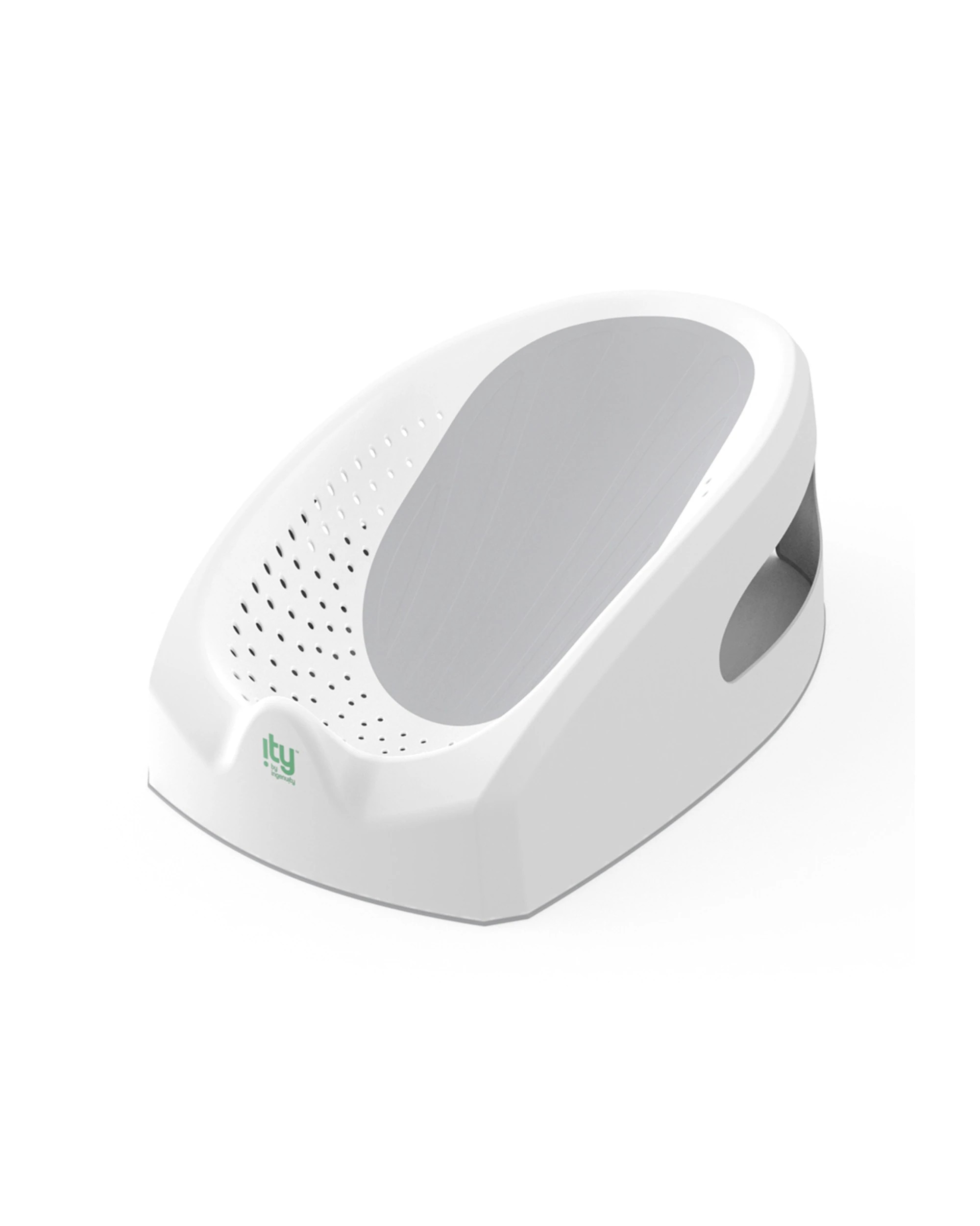 2 Ingenuity Easy Rinse Bather 2 Pack 57x36cm Baby Infant Bath Support Non-Slip - White, 2 of 3