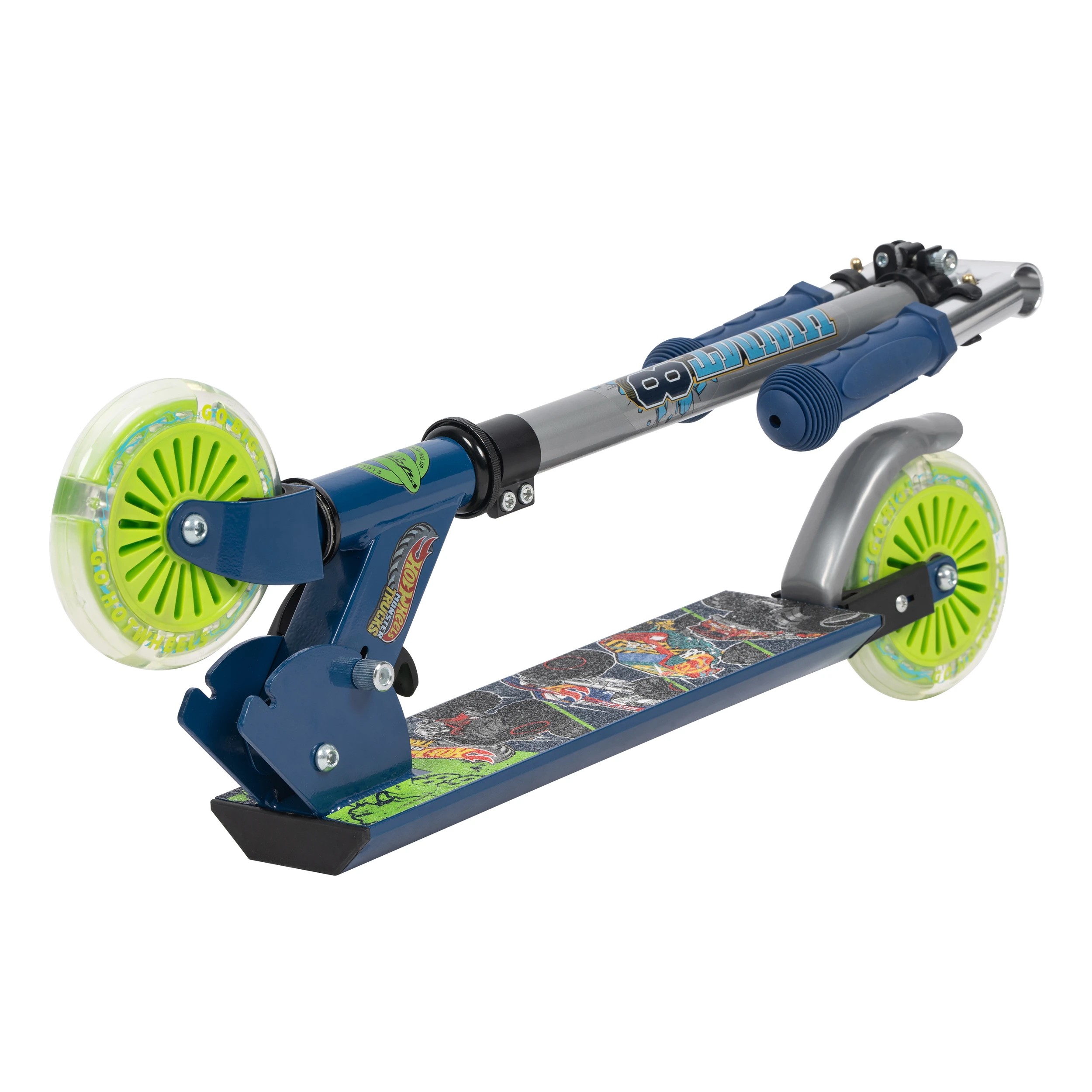 5 Hot Wheels Monster Truck Folding Inline Scooter, 5 of 6