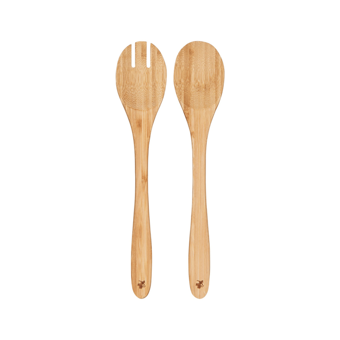 1 Maxwell & Williams Set Of 2 Bamboo Salad Servers 33cm Serving Utensils
 - Plain, 1 of 3