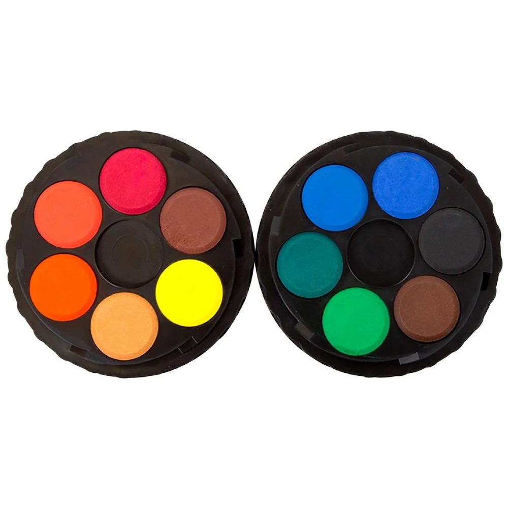 1 Koh-i-Noor Watercolour Discs 12 Pack, 1 of 2